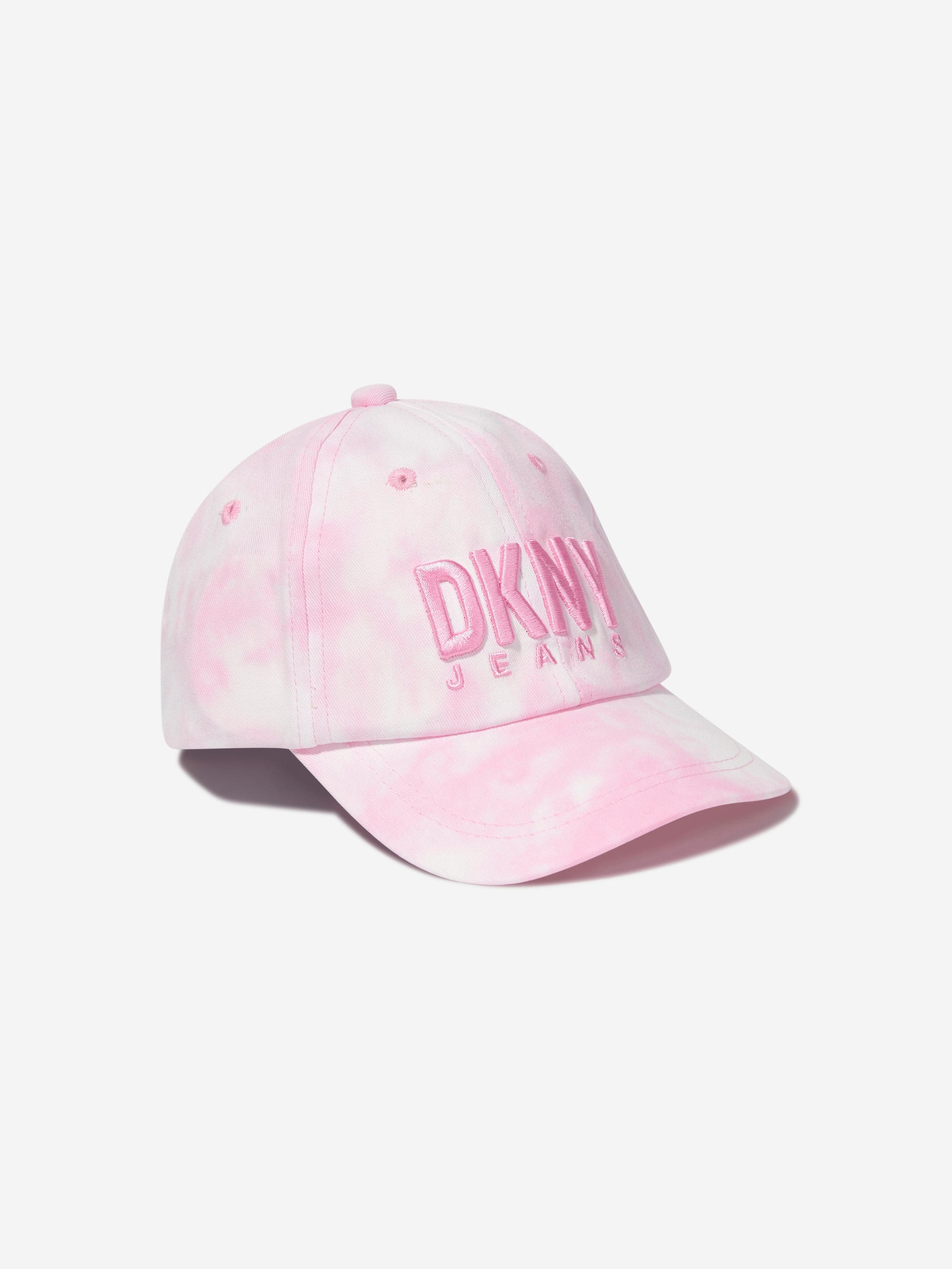 DKNY Girls Logo Cap in Pink Sale Fashion
