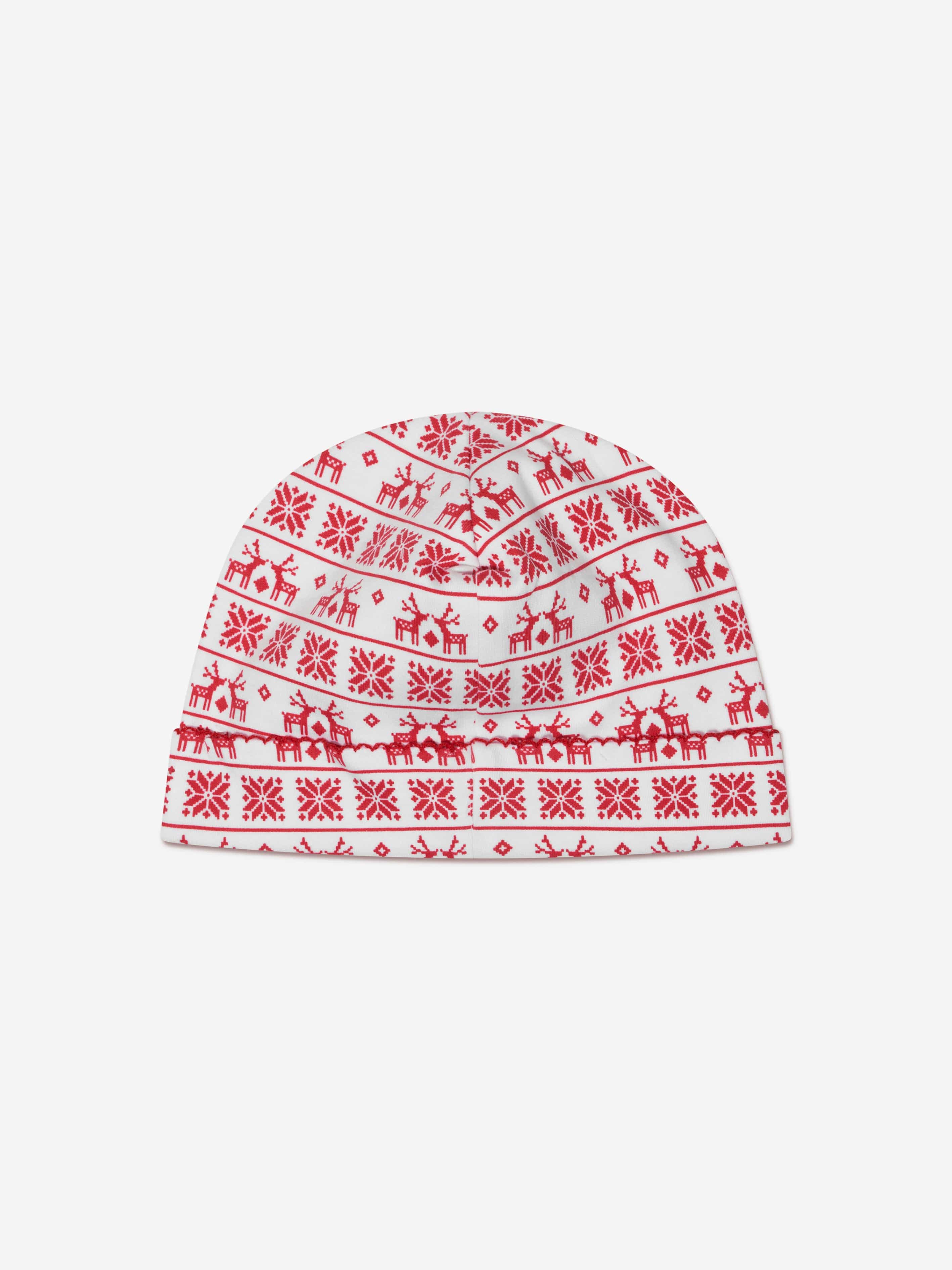 Magnolia Baby Baby Fair Isle Hat in Red Sale Nicekicks