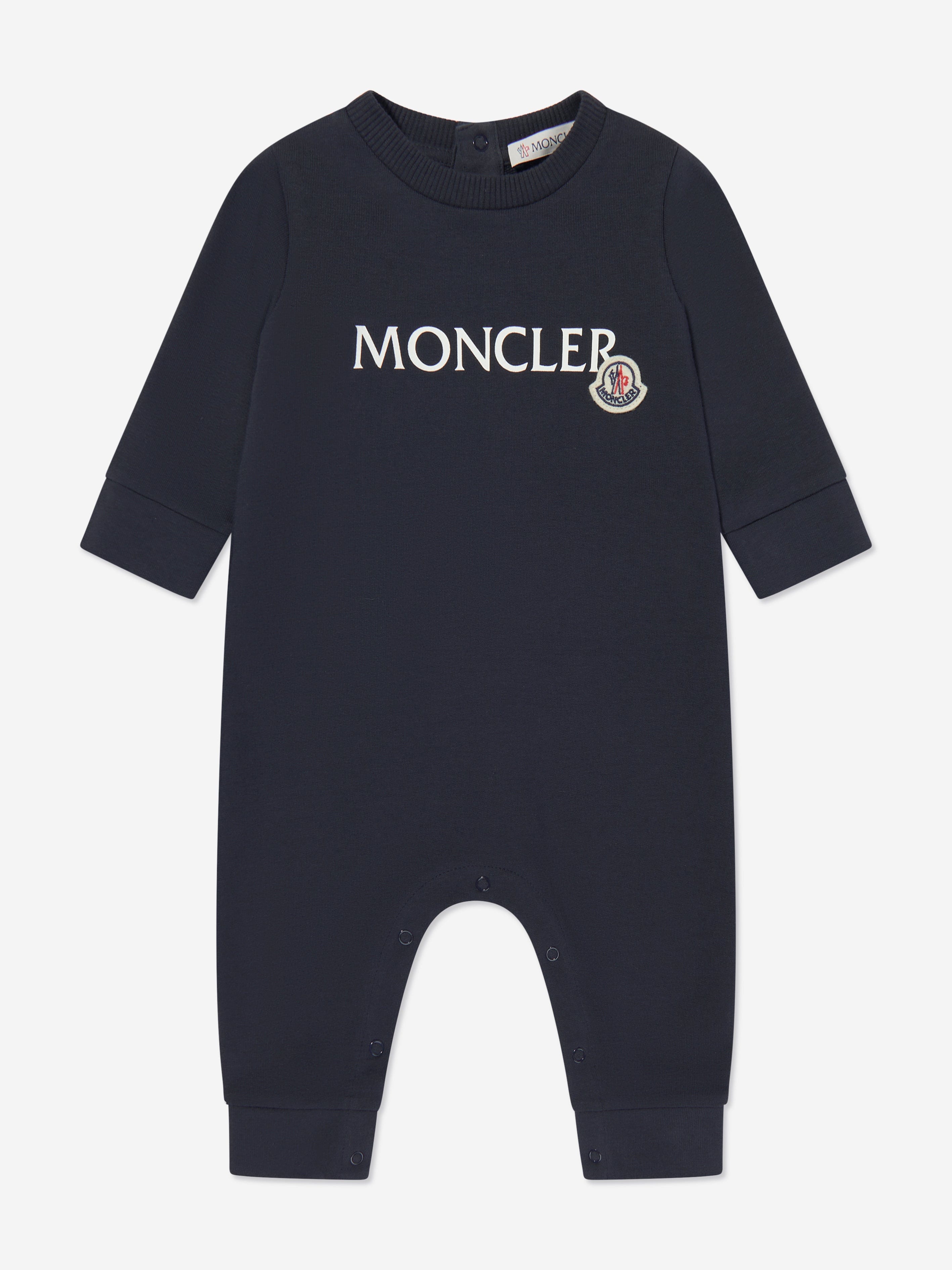 Baby Logo Romper in Navy Pre Order