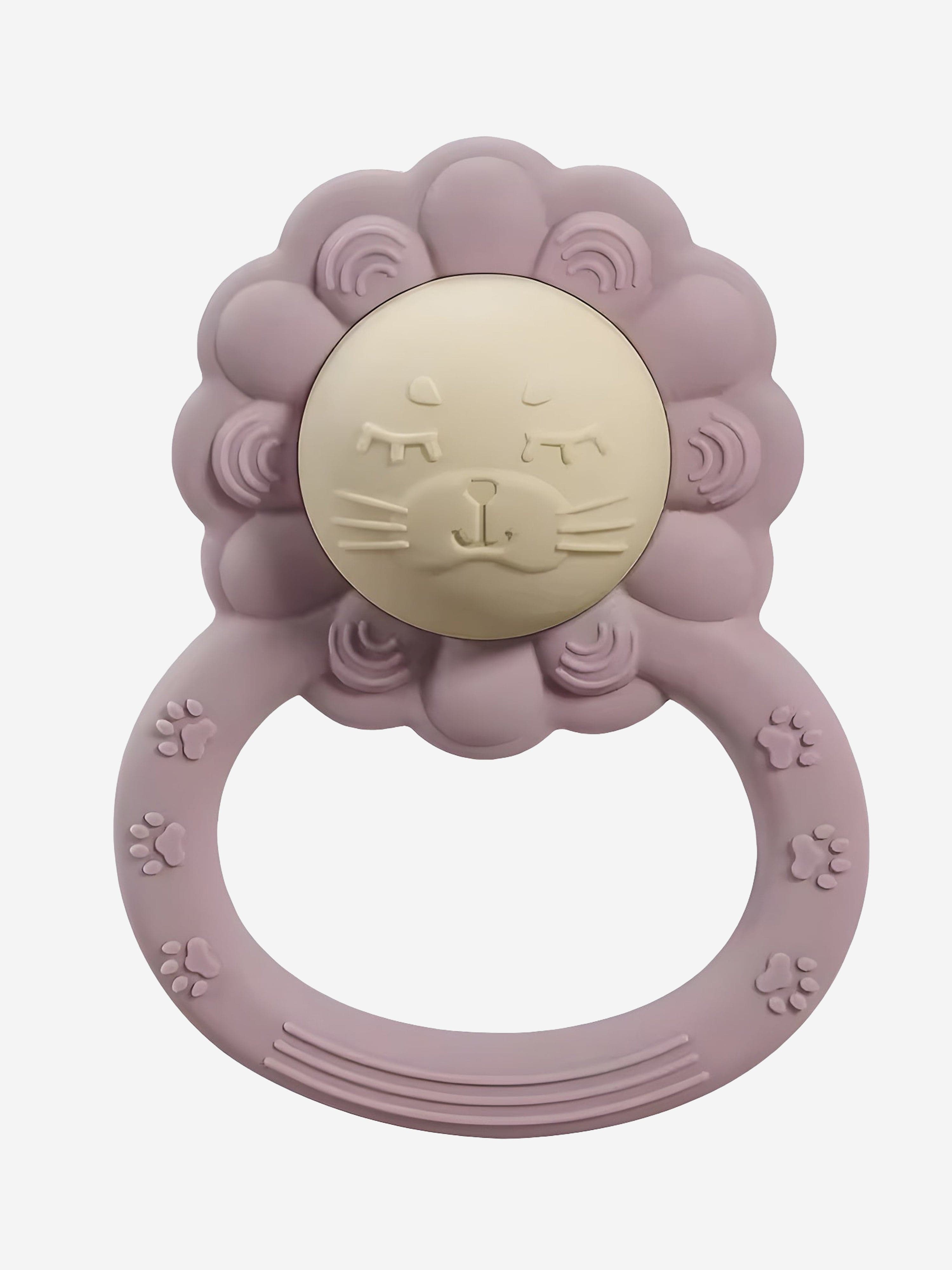 Bloom Bambini Baby Lion Rattle Teether in Purple Buy Online