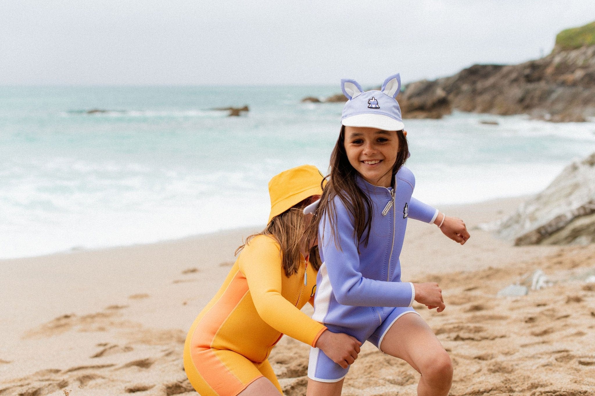 Roarsome Girls Hop The Bunny Sun Cap in Purple Buy Cheap Order