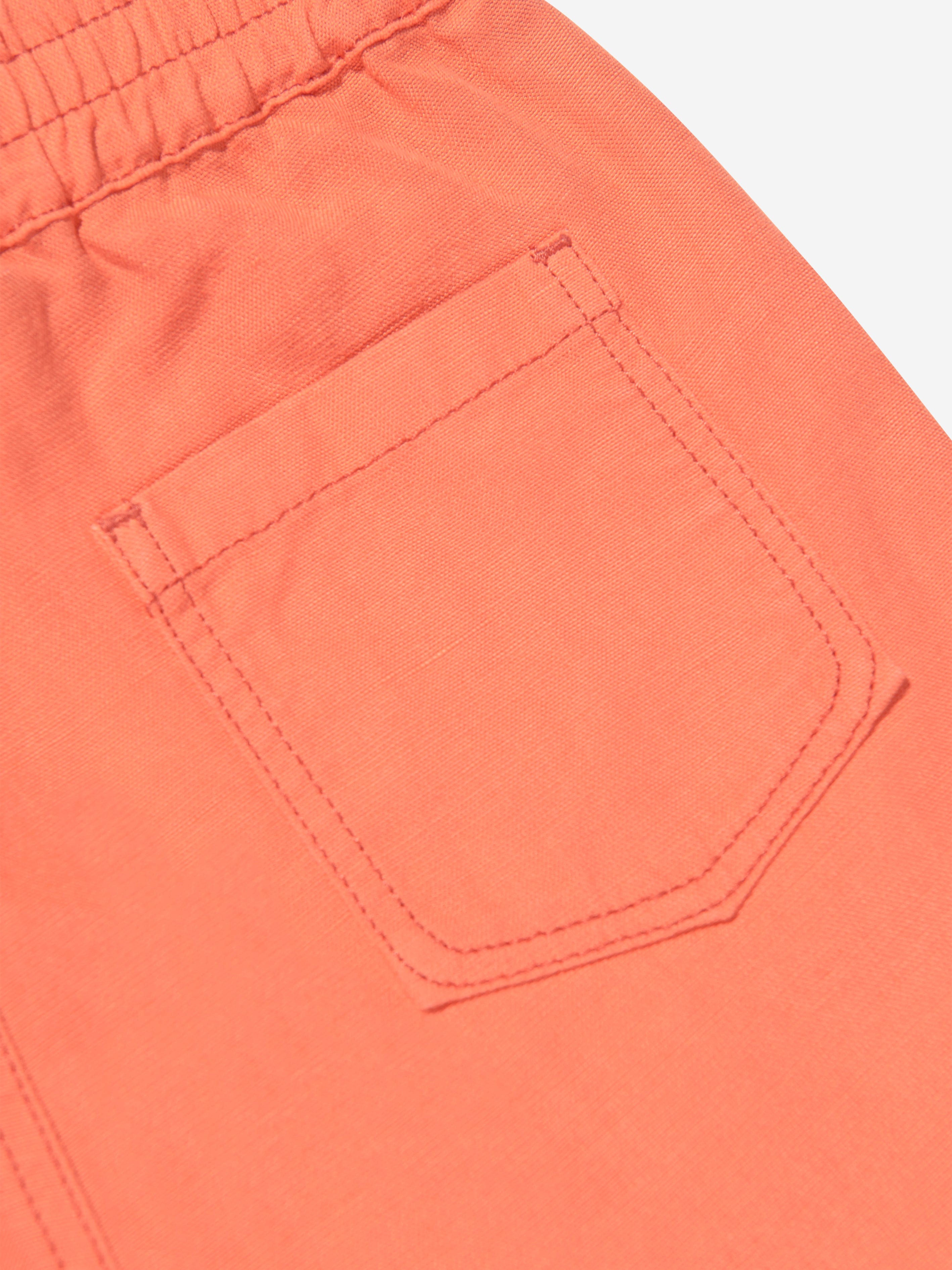 KENZO Boys Logo Bermuda Shorts in Red Free Shipping Best Place