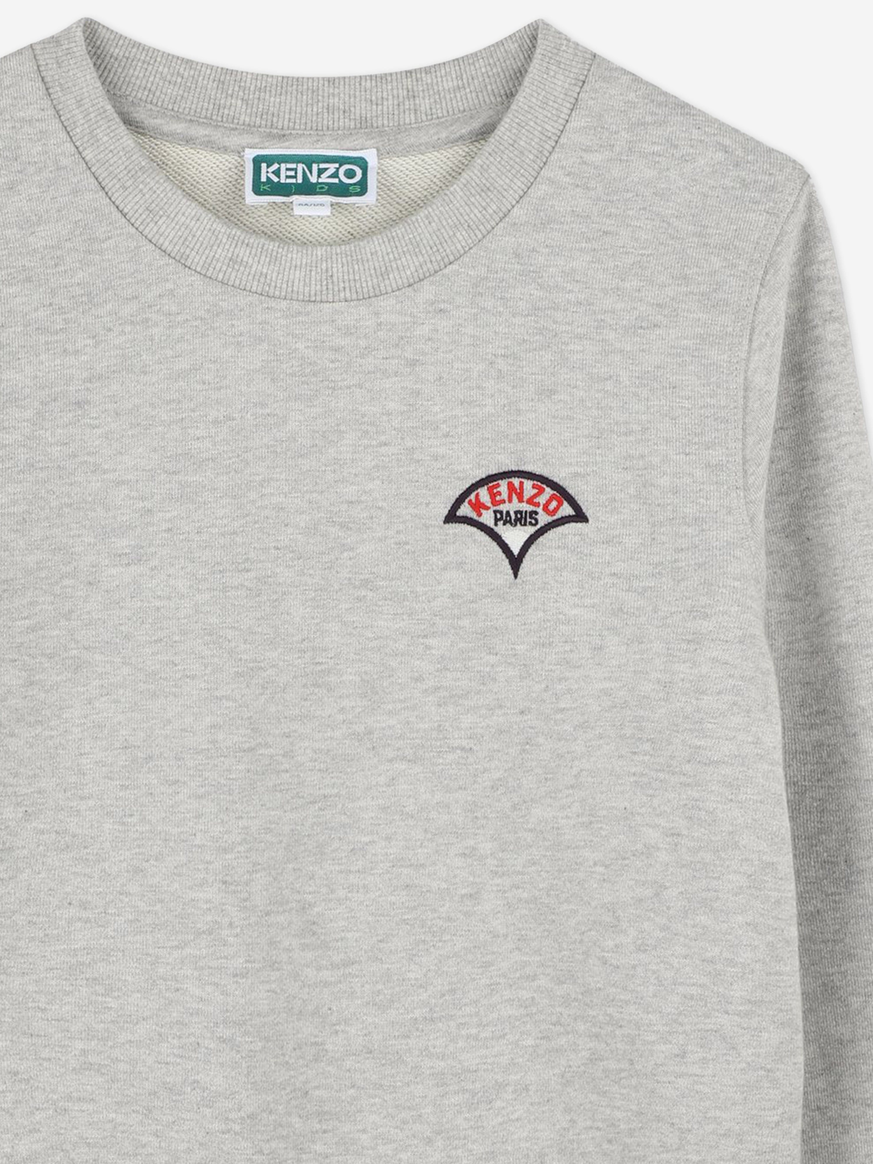 Boys Logo Sweatshirt in Grey Clearance Fake