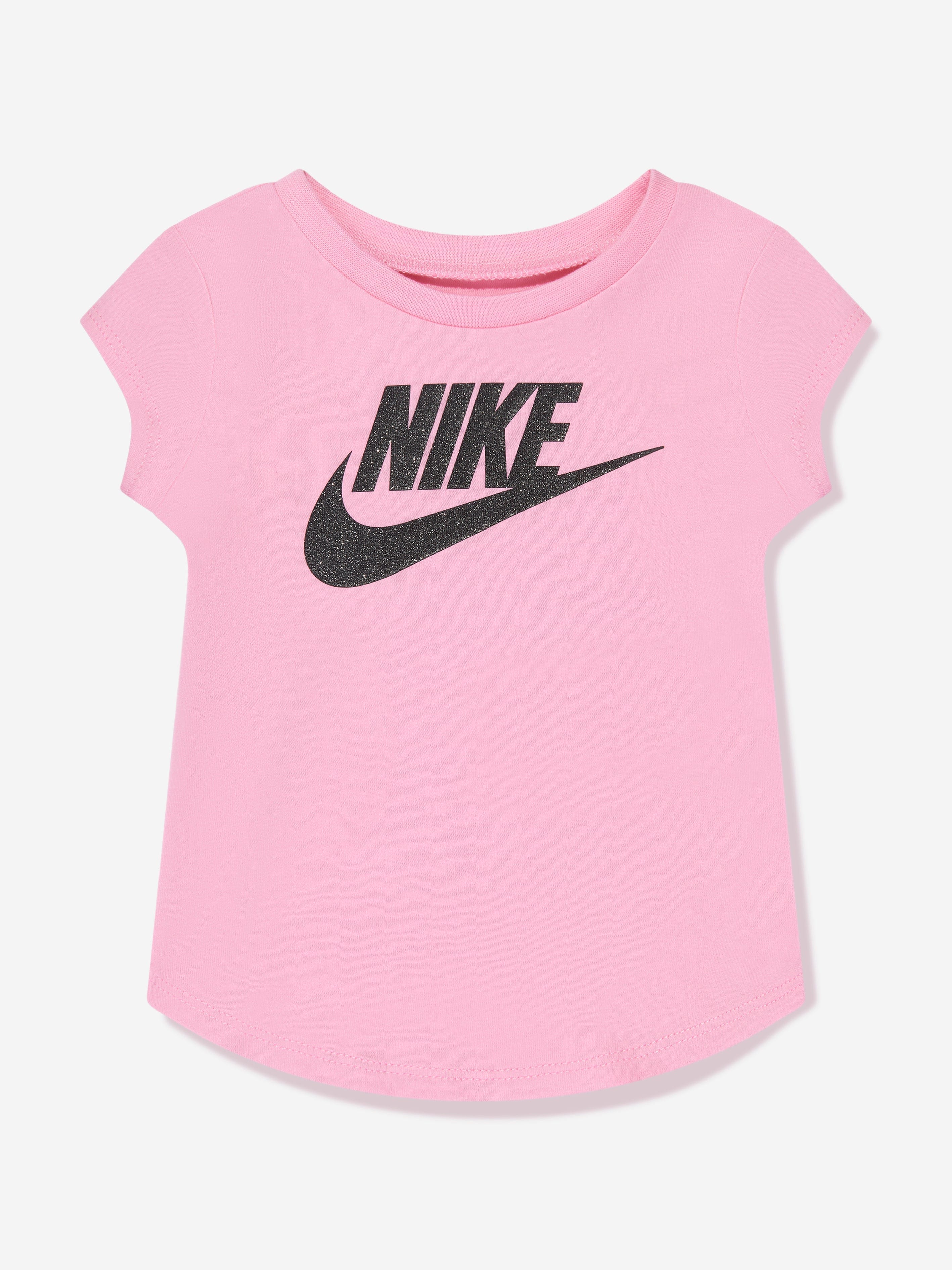 Nike Girls Futura T-Shirt in Pink Cheapest Sale Online