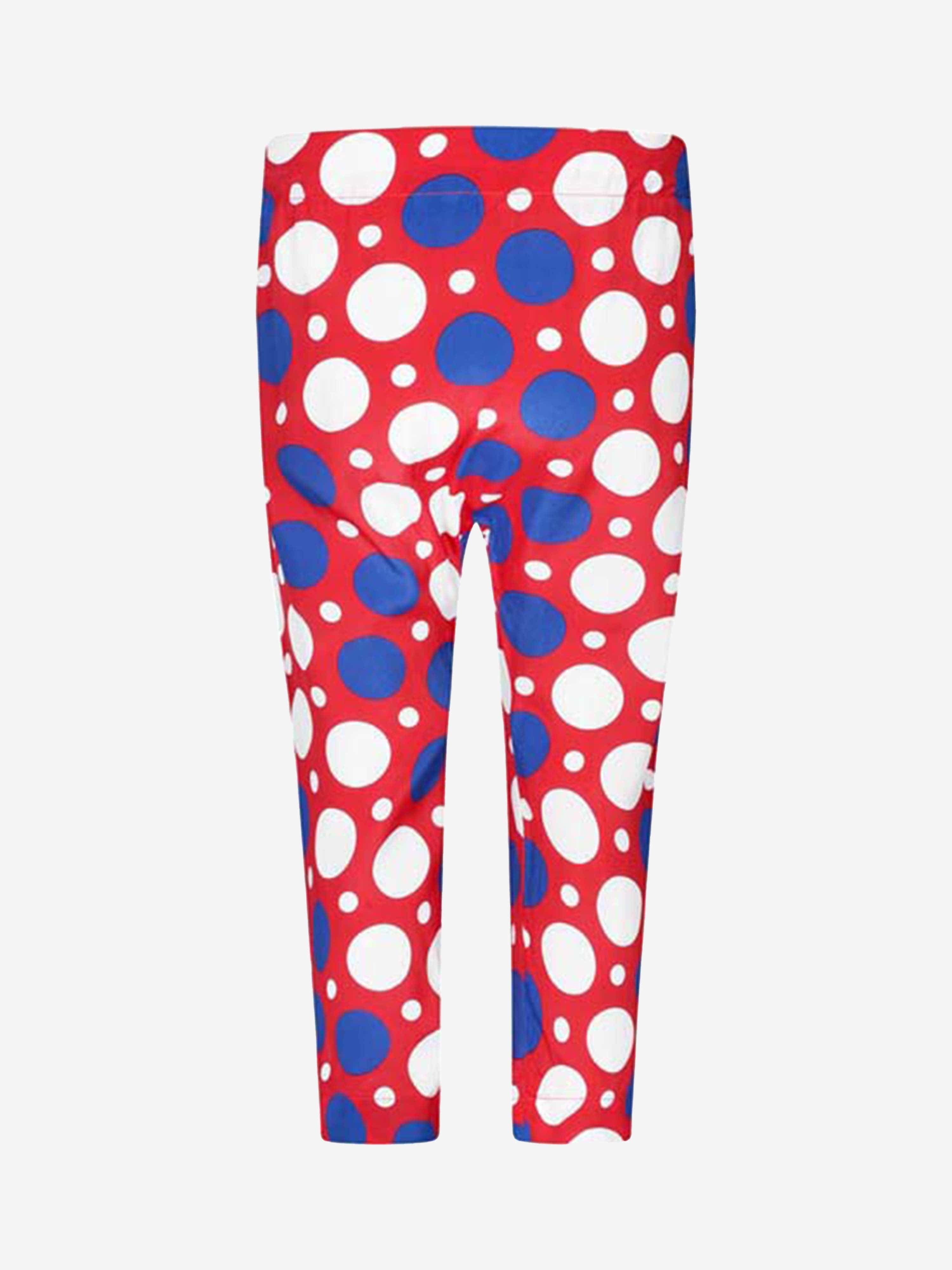 MARNI Girls Spotted Silk Trousers Factory Outlet