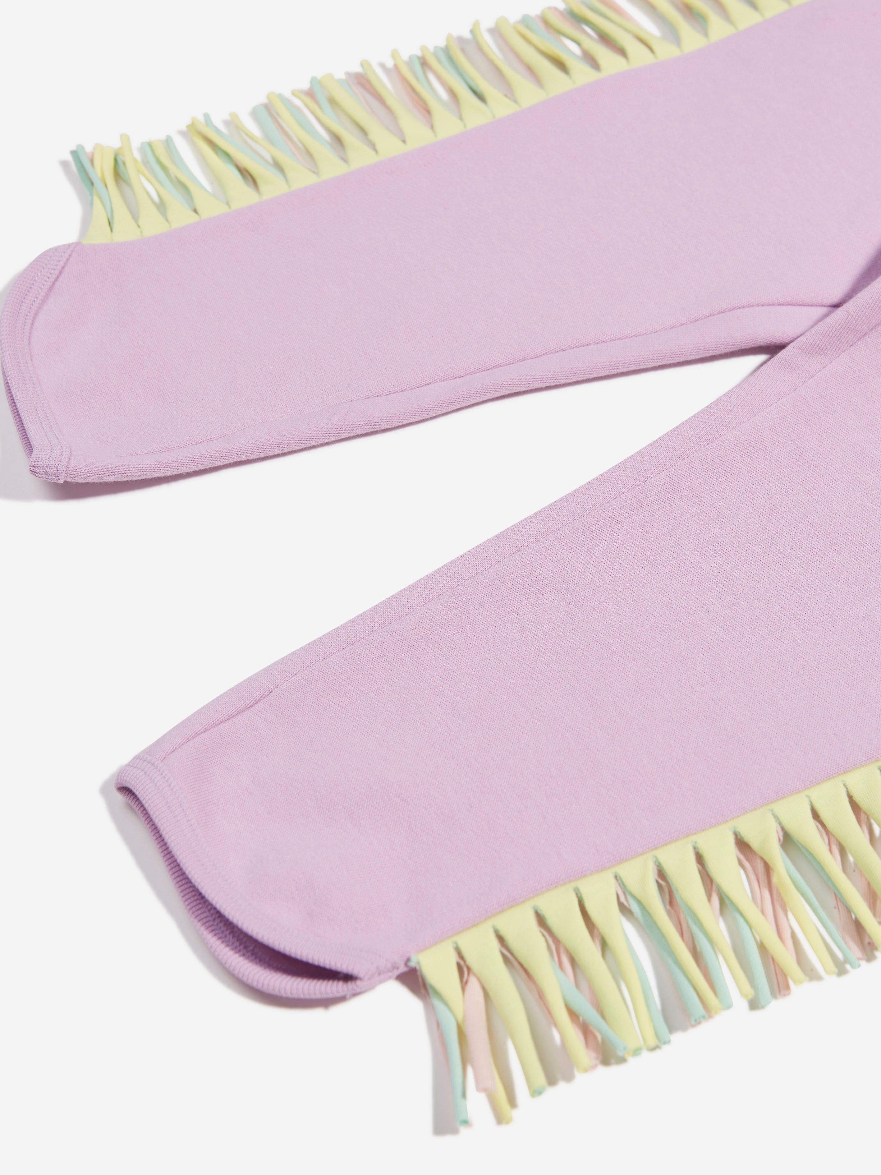 Stella McCartney Girls Tassel Joggers in Pink Sale Cheap Pice