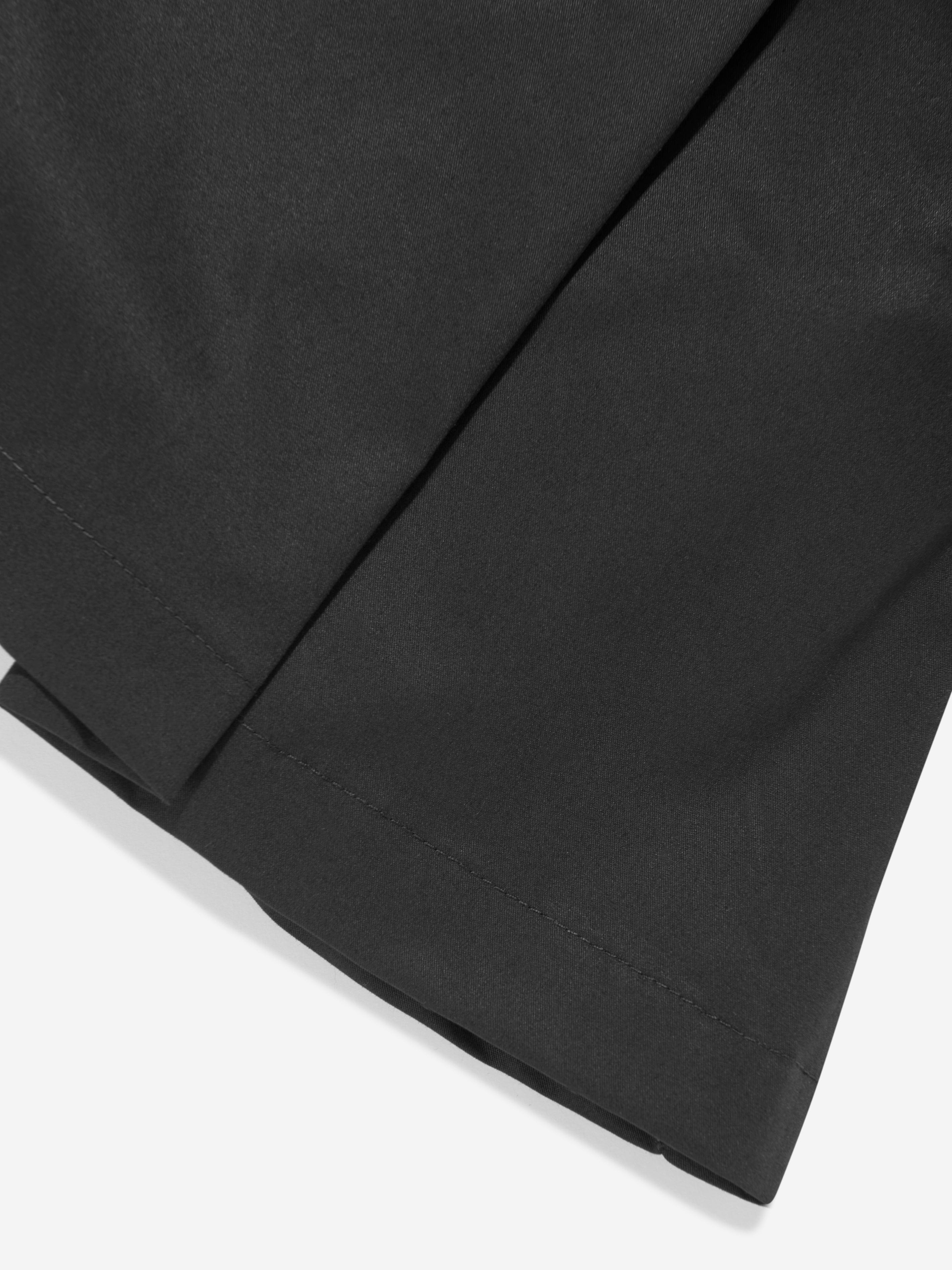 MSGM Girls Poplin Shorts in Black Sale Great Deals