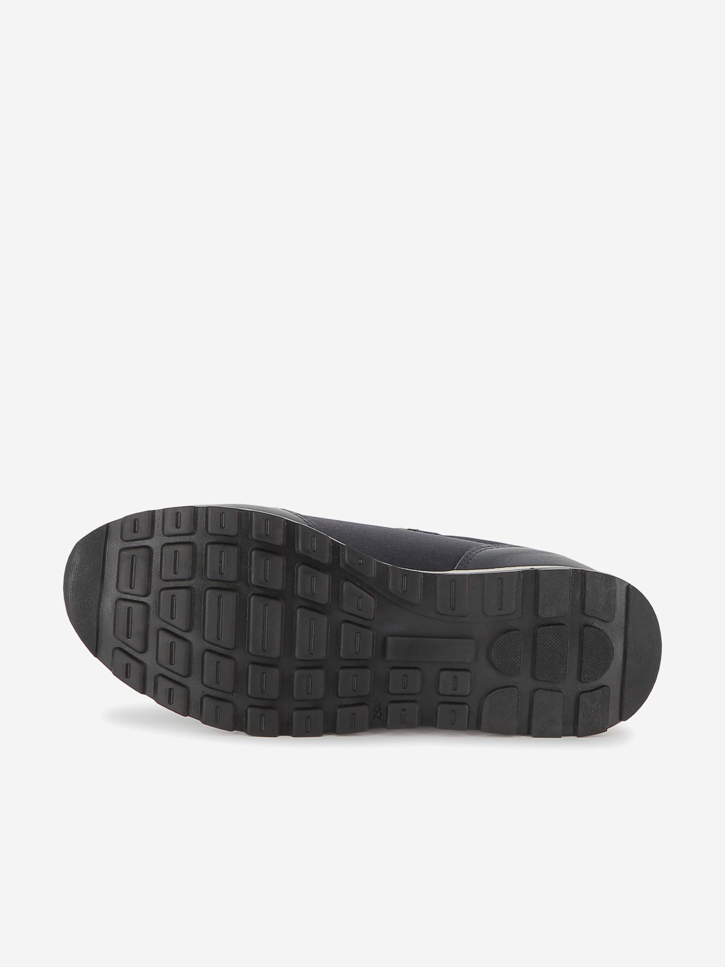 BOSS Boys Lace Up Logo Trainers in Navy Online Cheap Quality