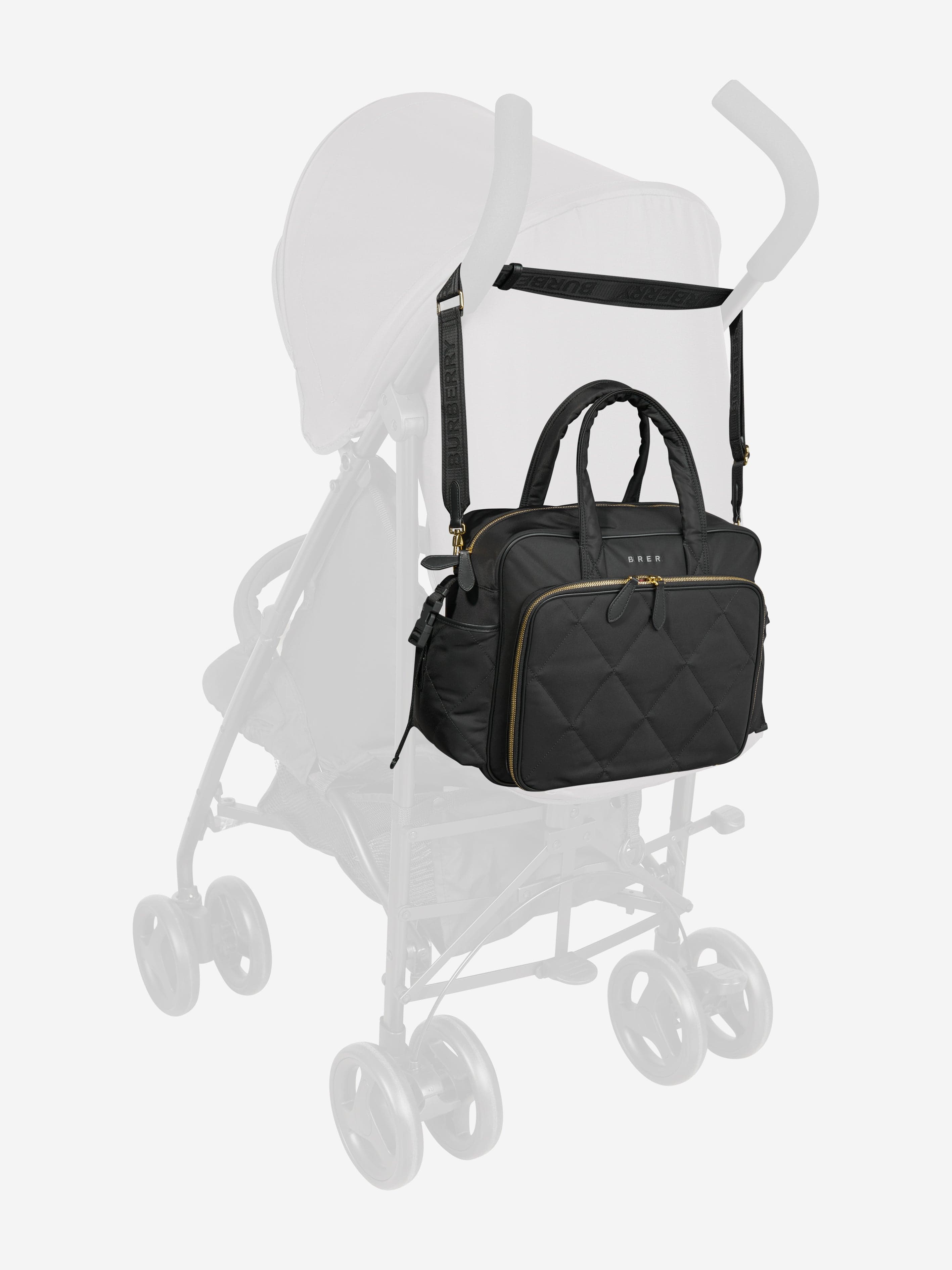 Burberry Baby Tote Changing Bag in Black (43cm) Cheap Sale Geniue Stockist