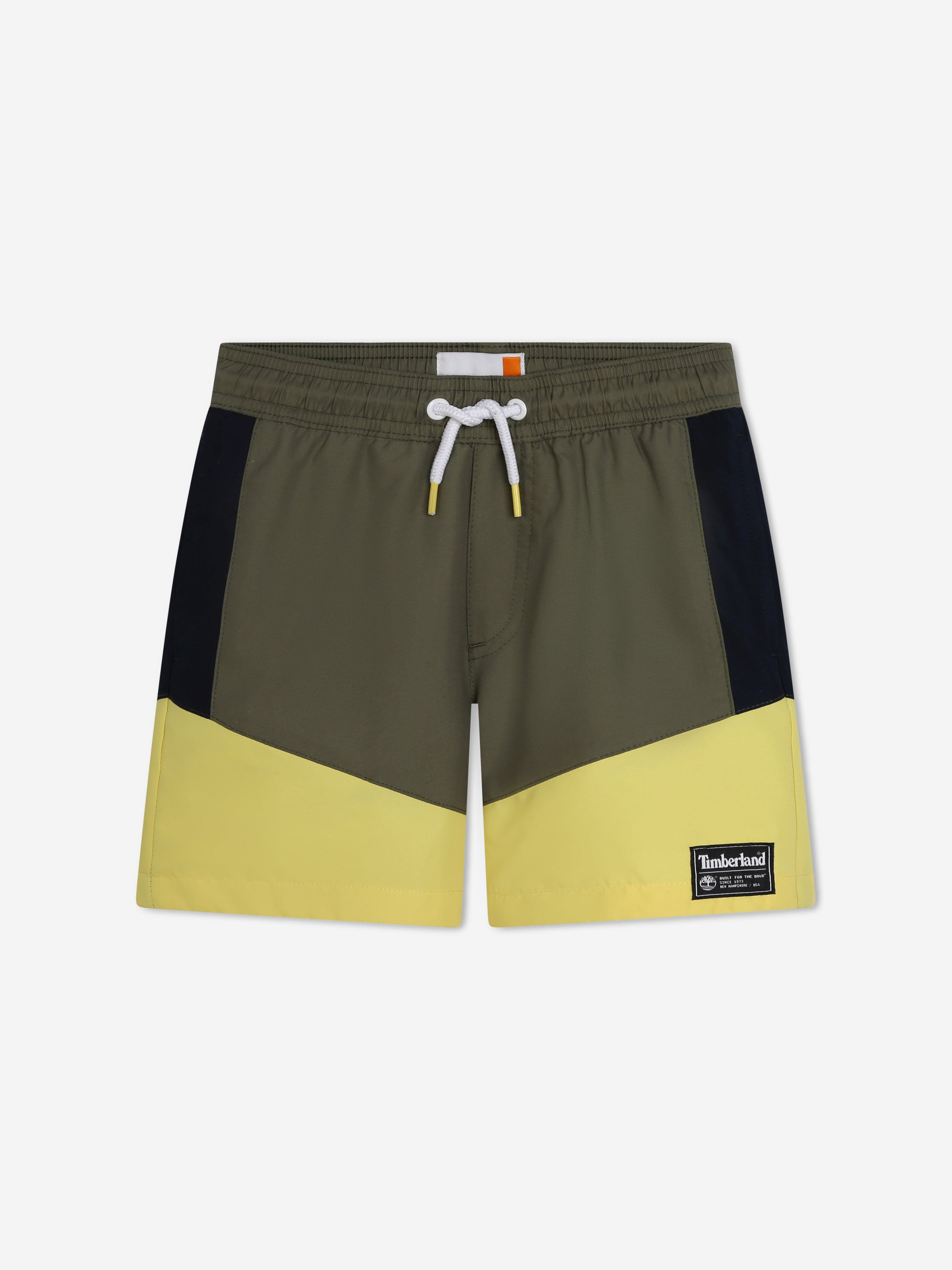 Timberland Boys Quick Dry Swim Shorts in Green Pay With Paypal Cheap Online