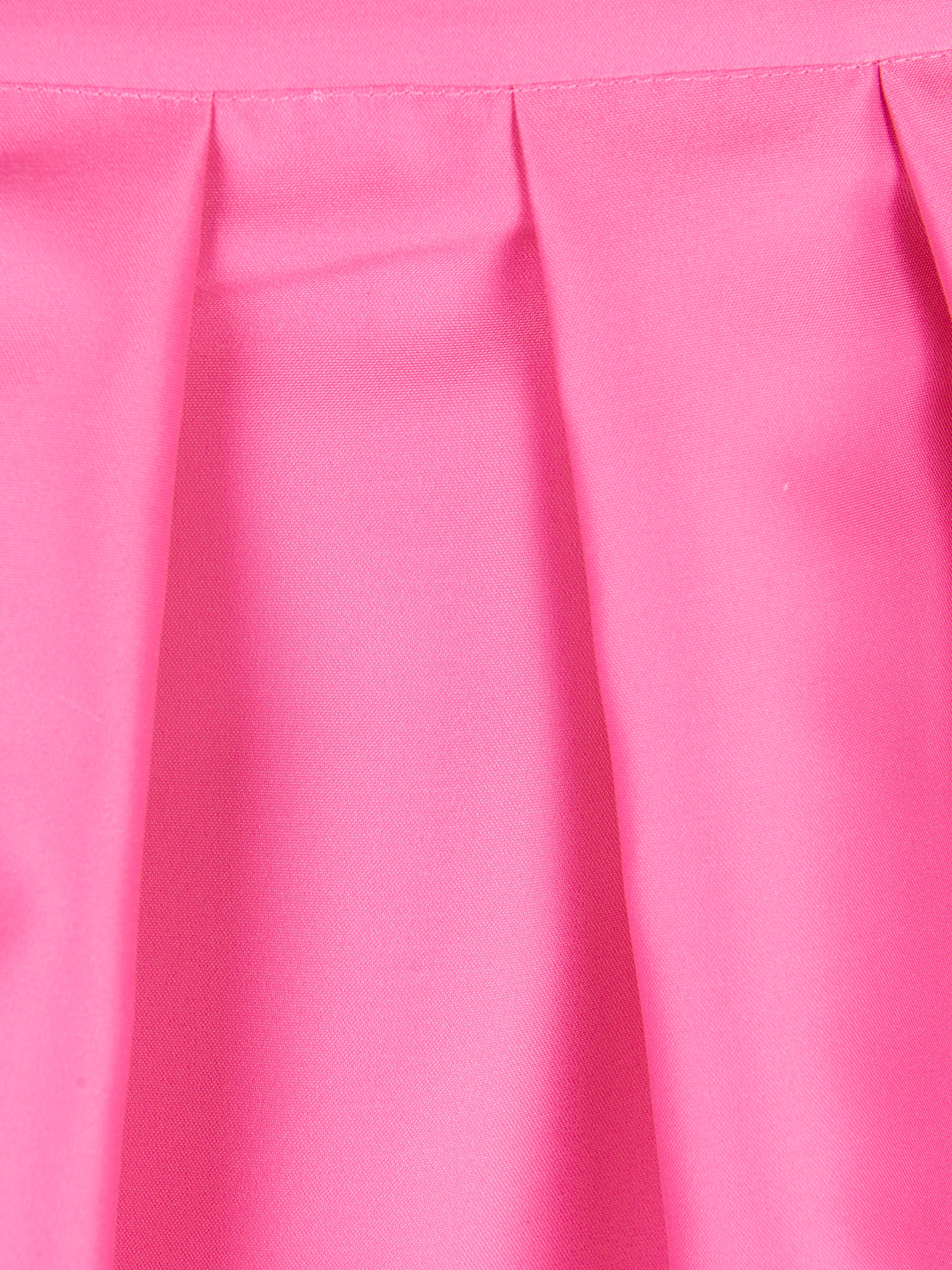 Mama Luma Girls Flared Classic Bow Skirt in Pink Discount Low Shipping Fee
