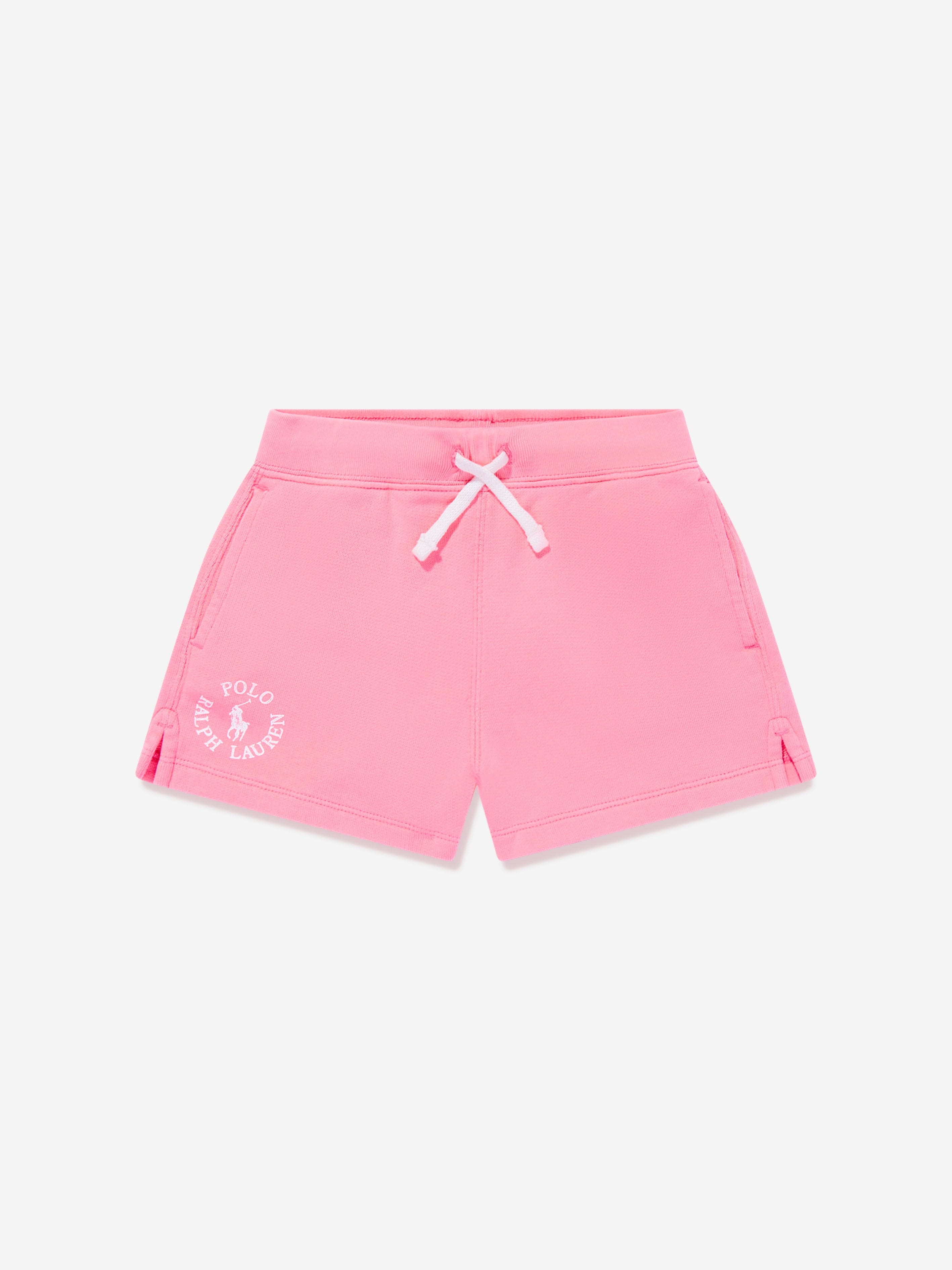 Ralph Lauren Girls Logo Shorts in Pink Sale 2025 Unisex