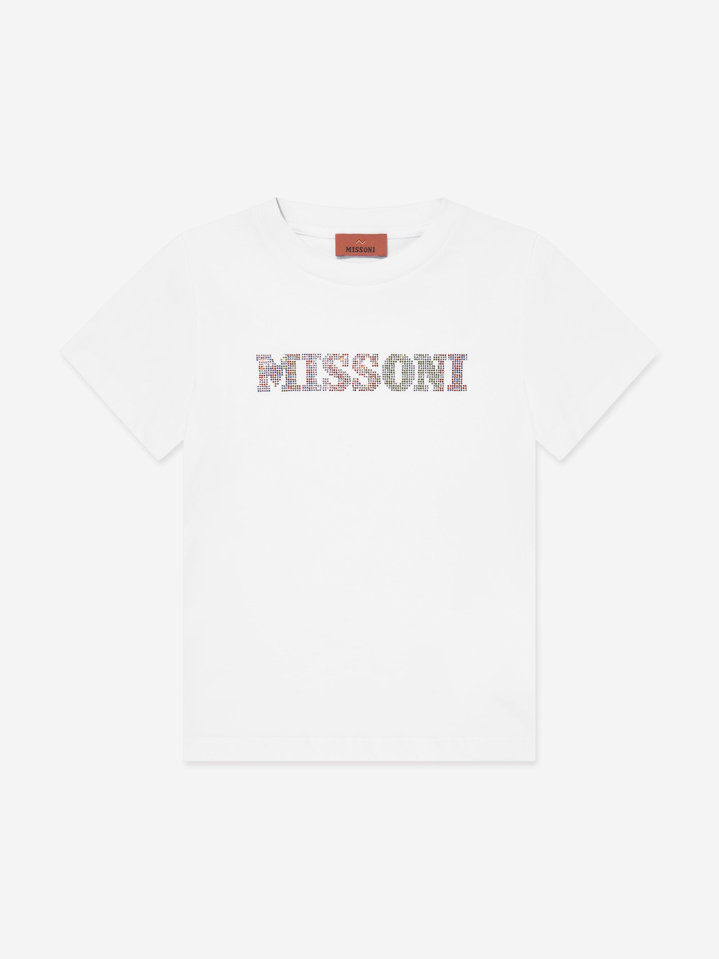 Girls Logo T-Shirt in White Pay With Visa Cheap Pice