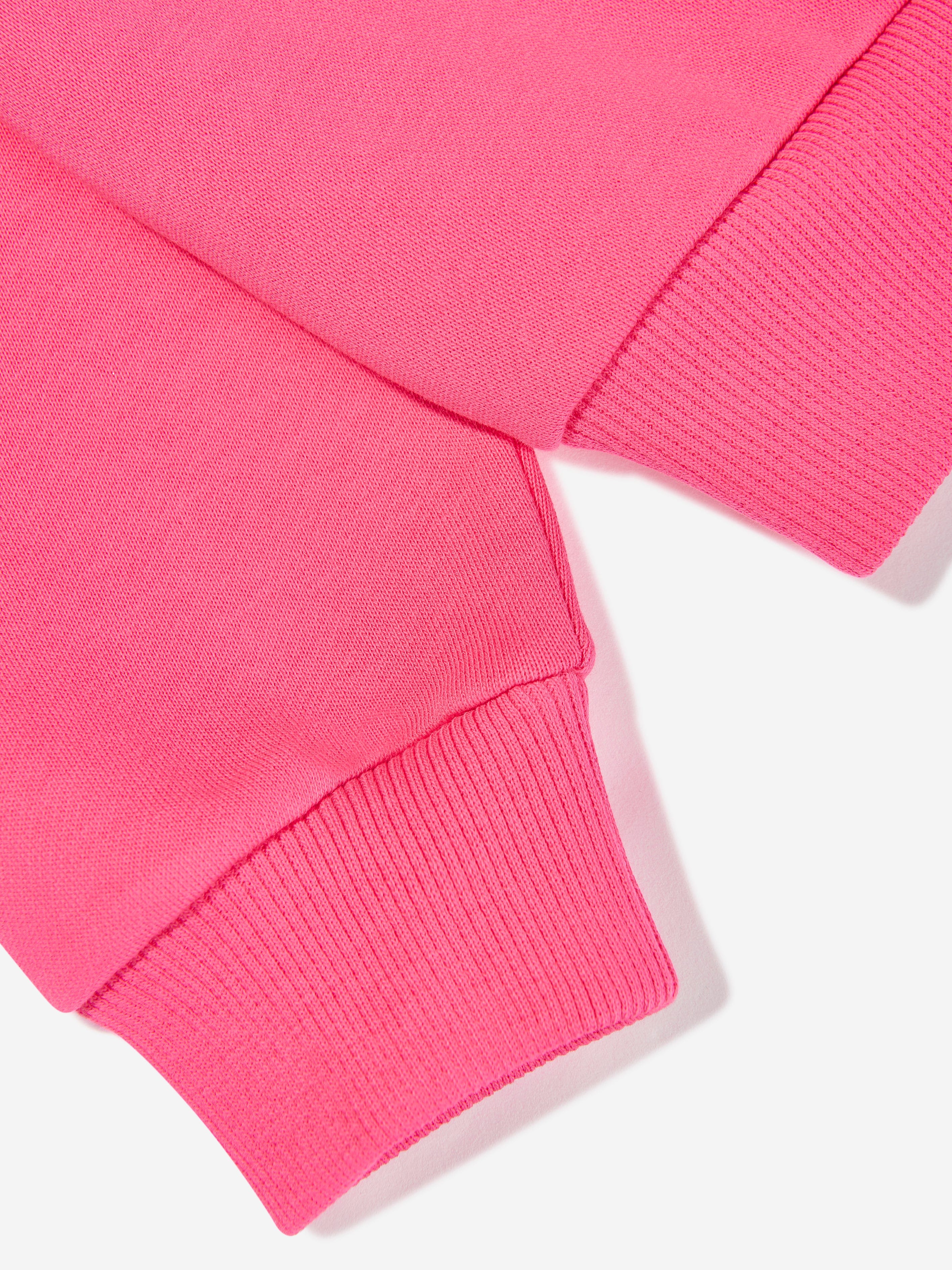 Girls Logo Sweatshirt in Pink Largest Supplier Online