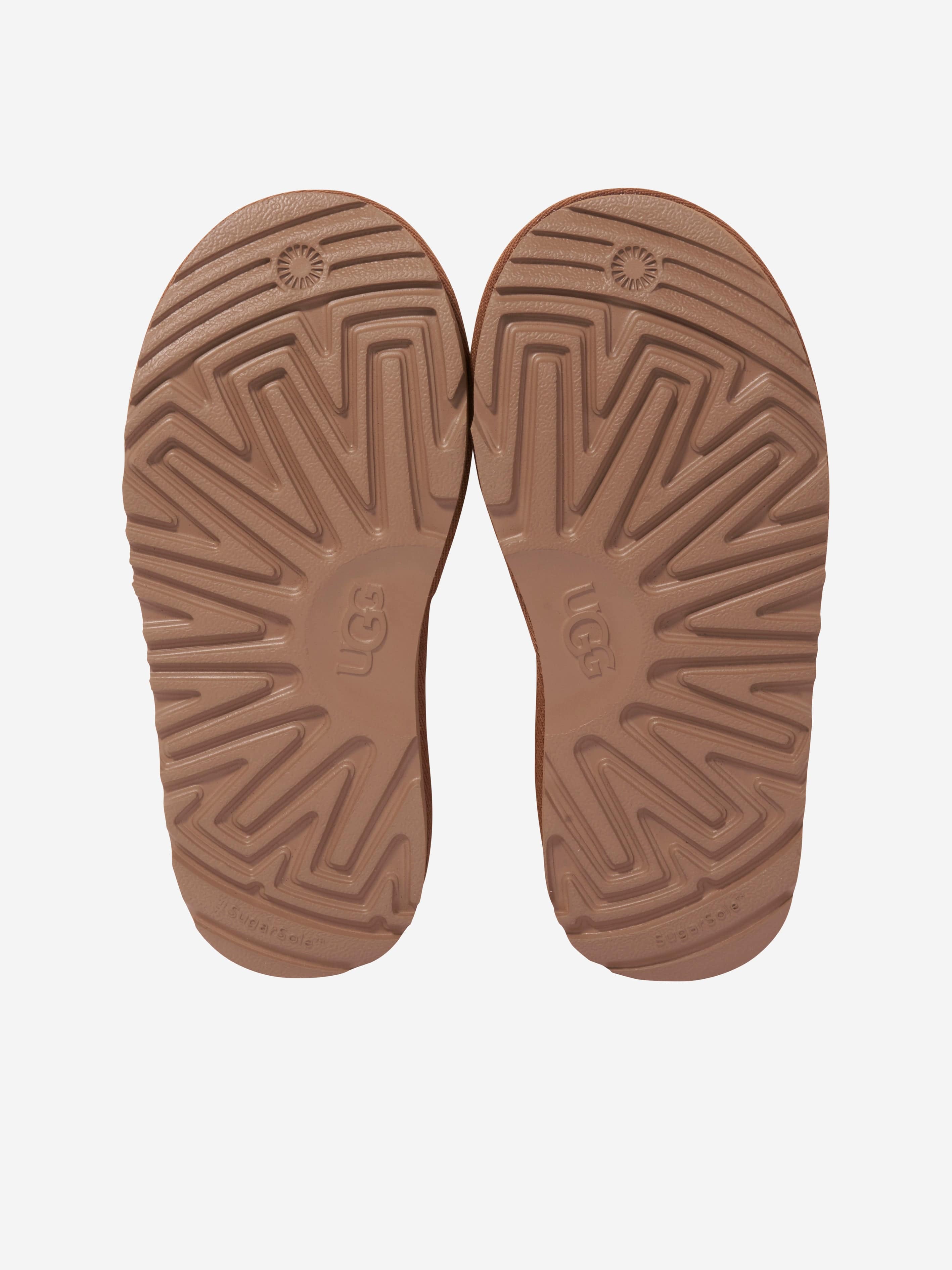 UGG Kids Classic Ultra Mini Boots in Brown On Hot Sale
