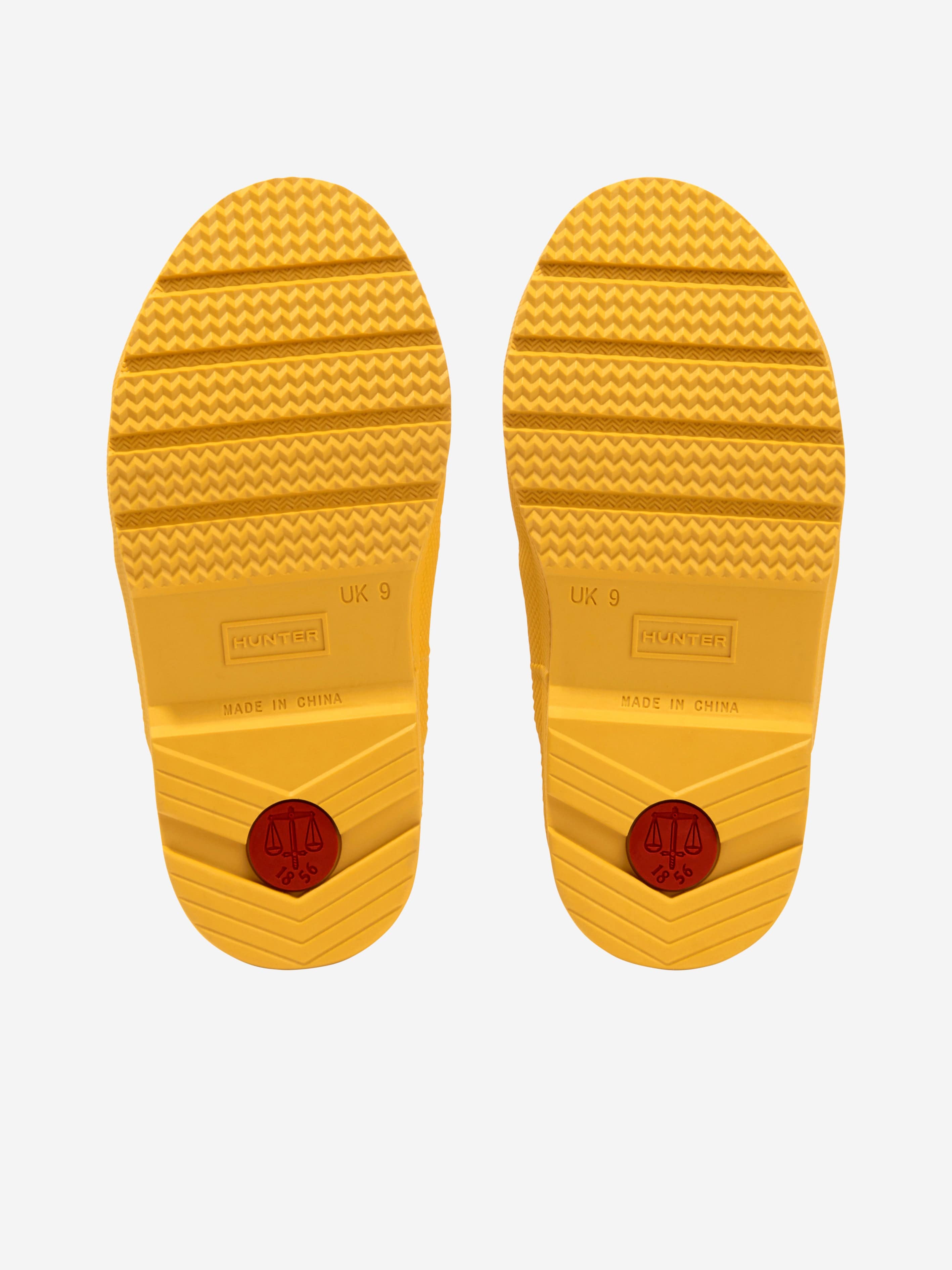 Hunter Kids Play Wellington Boots in Yellow Cheap Usa Stockist
