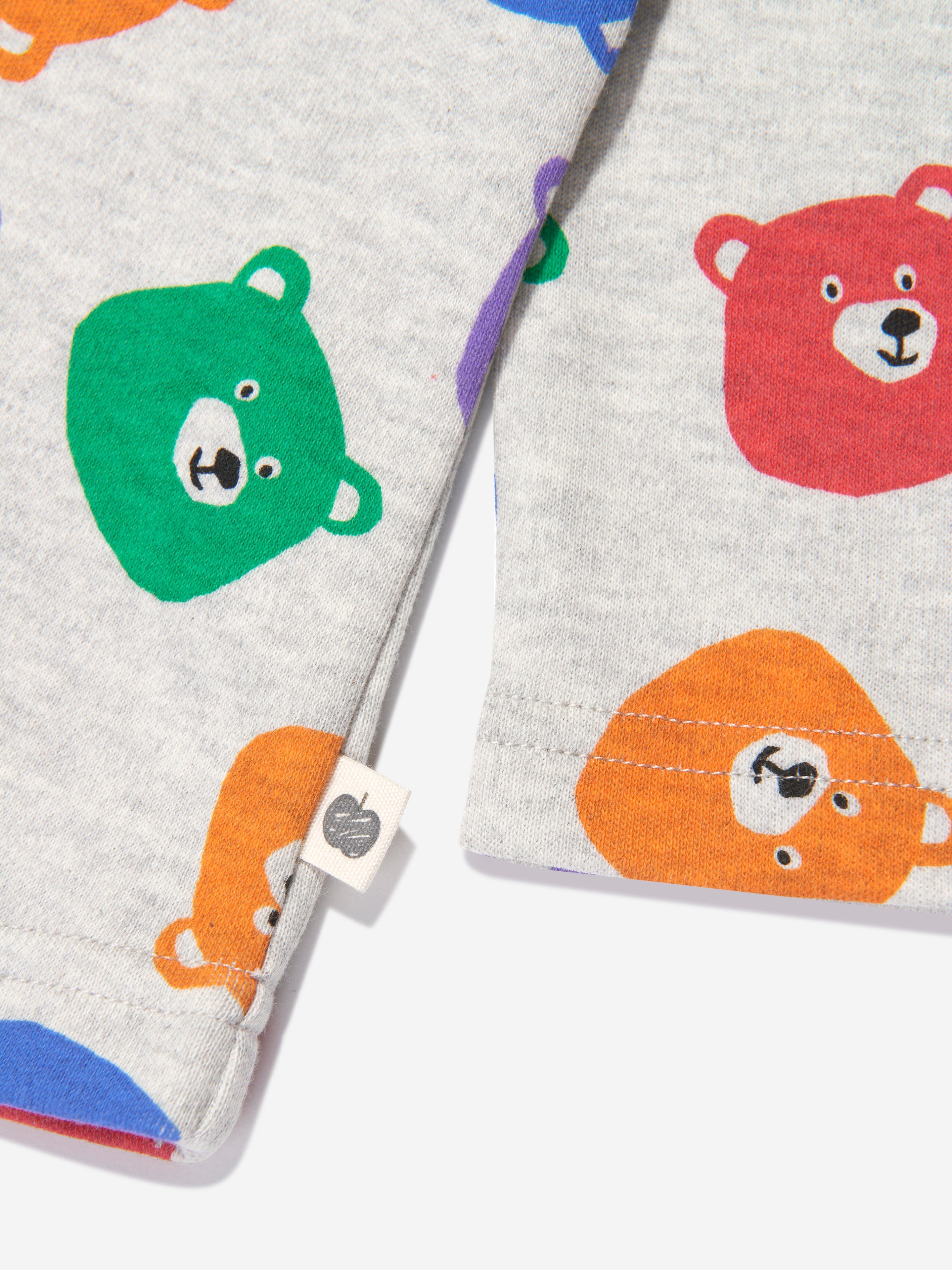 The Bonnie Mob Kids Long Sleeve Bears T-Shirt in Multicolour Buy Cheap Best Sale