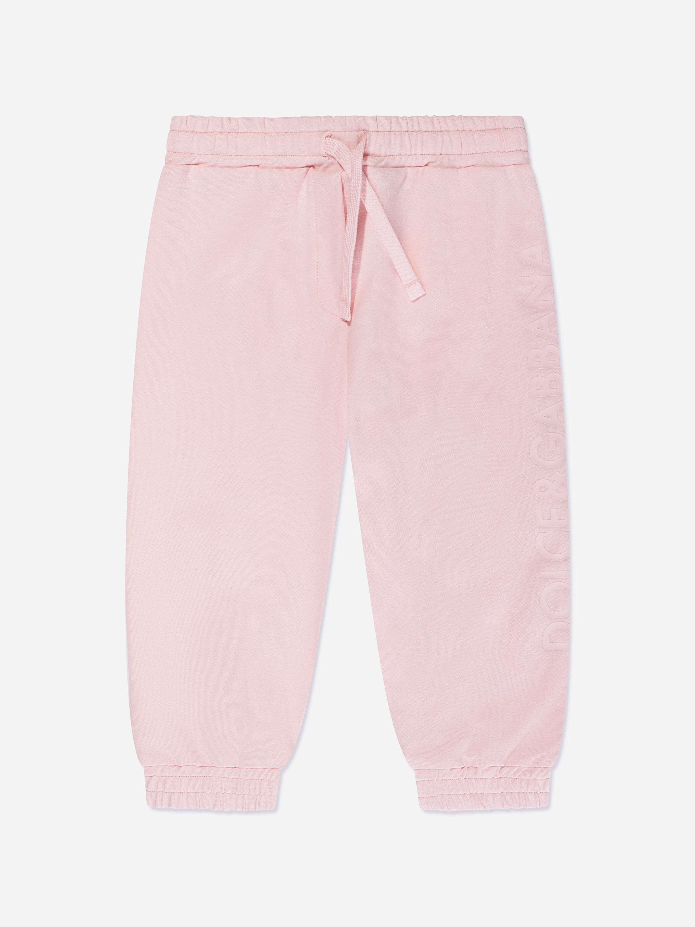 Dolce & Gabbana Baby Girls Joggers in Pink Classic For Sale