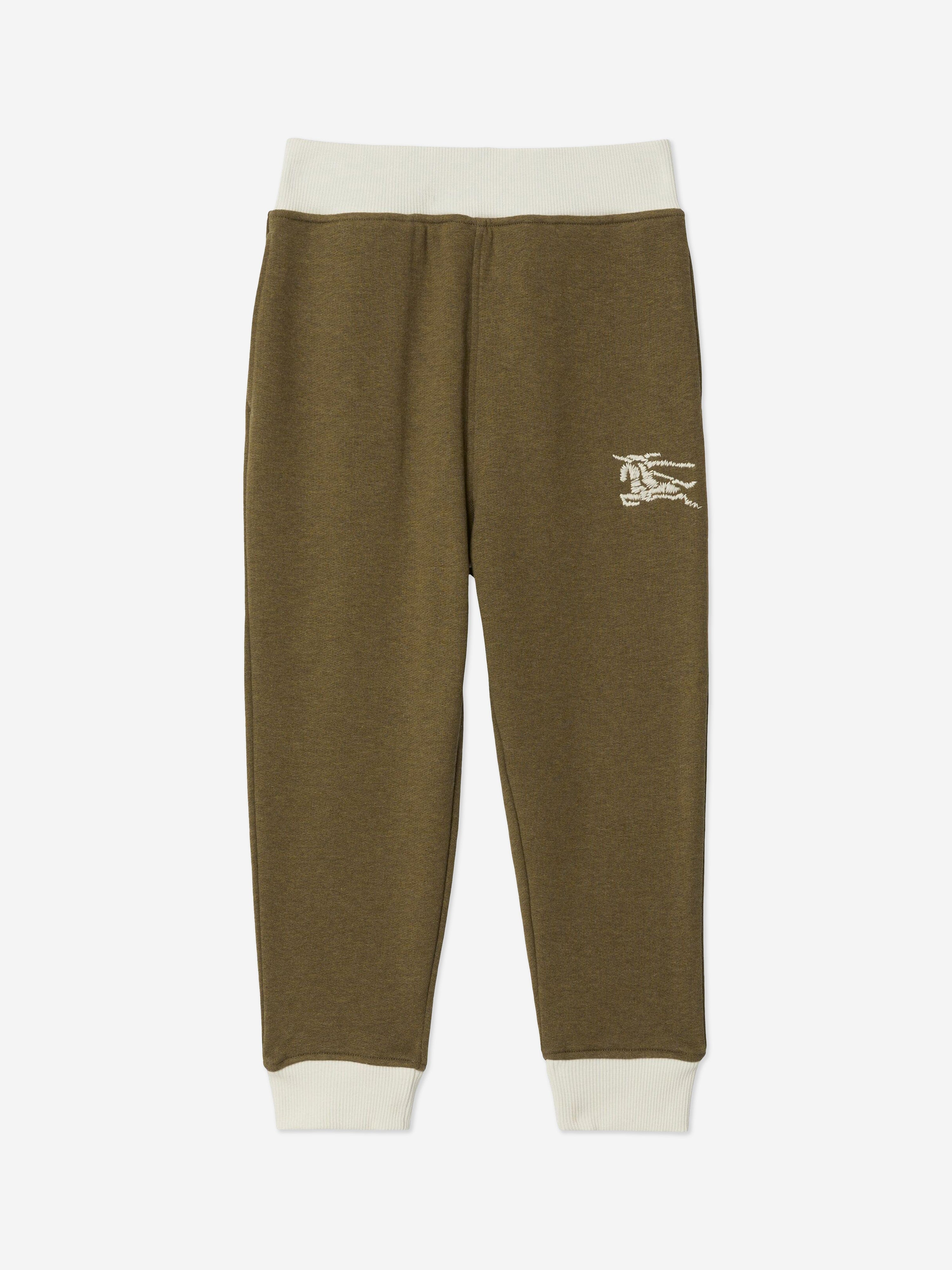 Burberry Boys EKD Logo Sidney Joggers in Green 2025 New