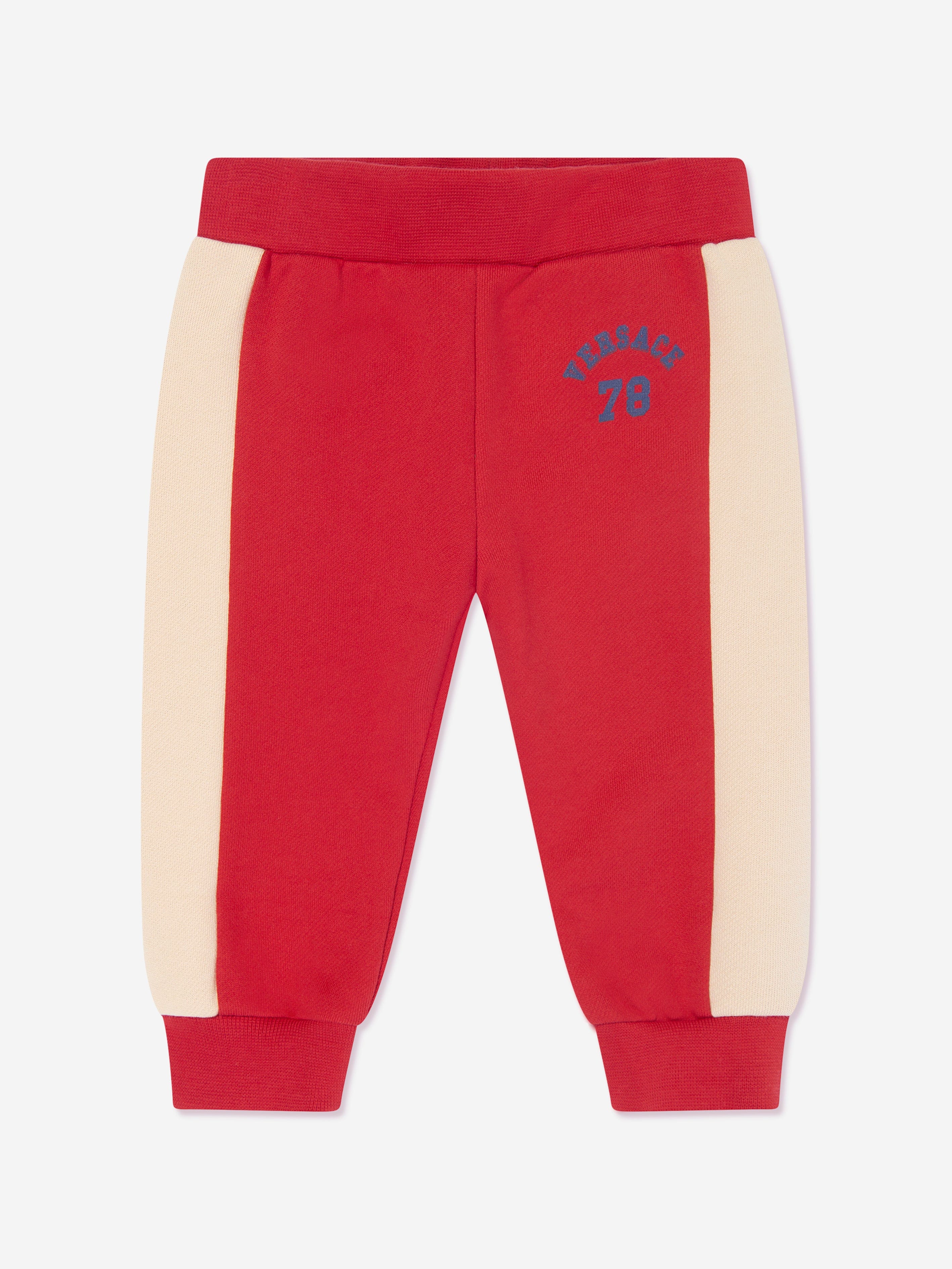 Versace Baby Boys 78 Logo Joggers in Red Outlet Shop Offer