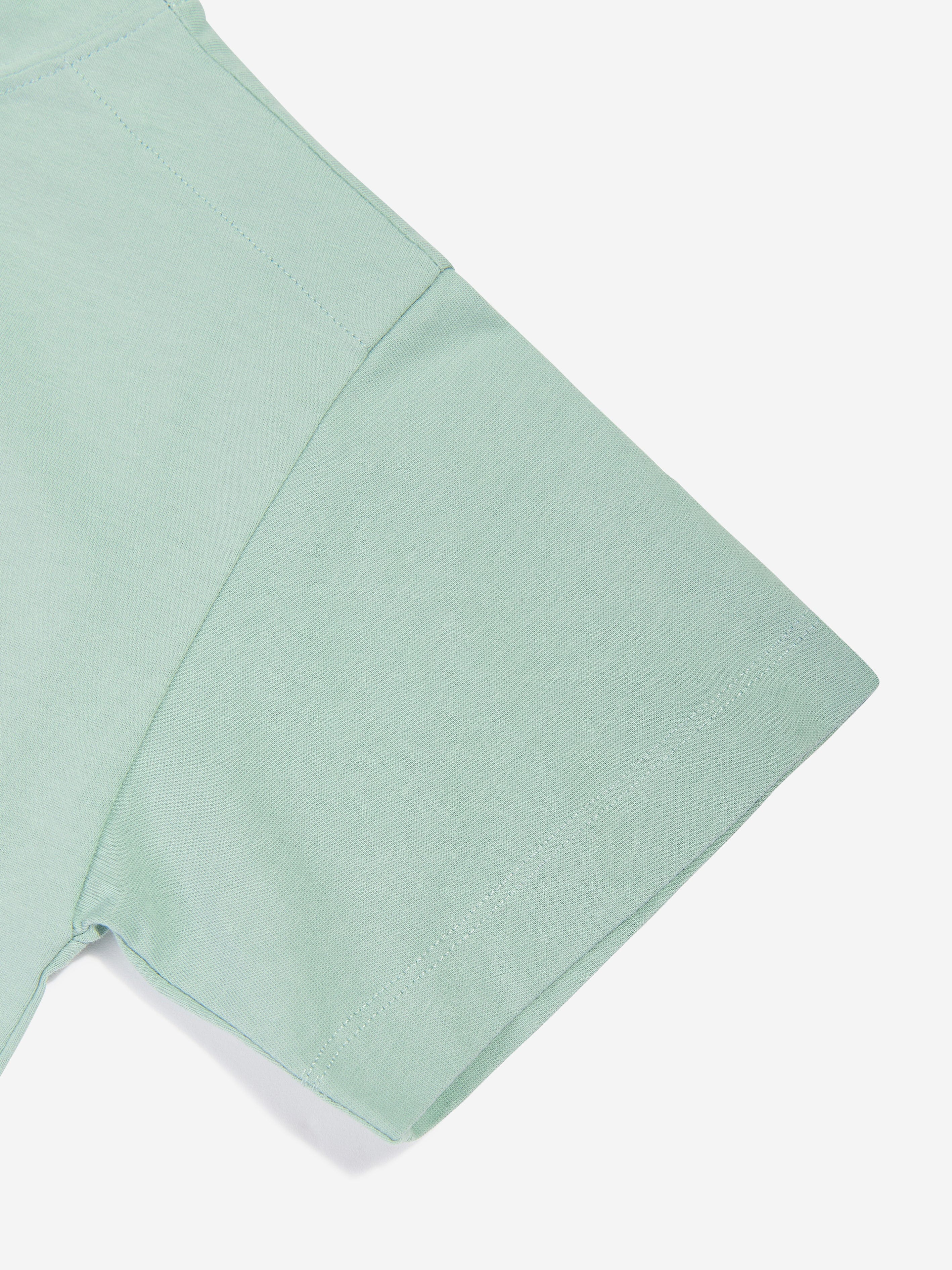 C.P. Company Boys Logo T-Shirt in Green Shipping Discount Authentic