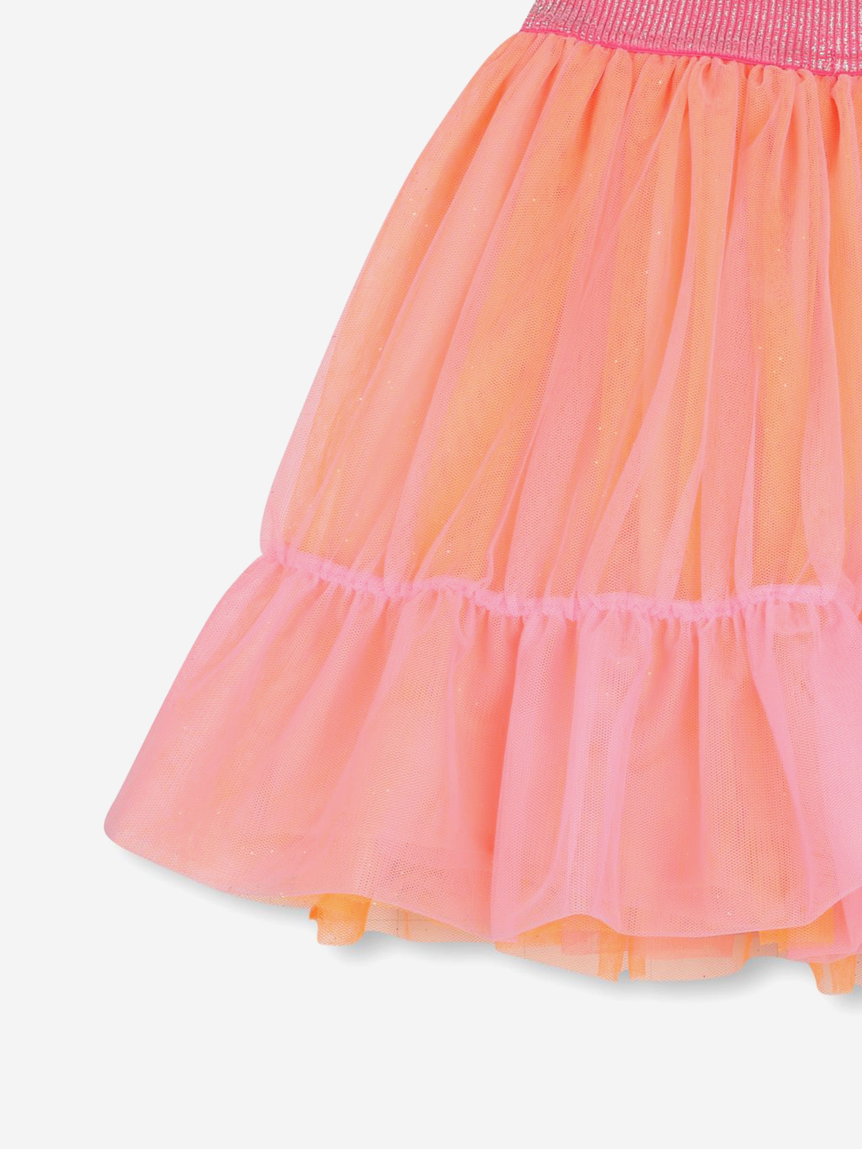 Girls Tulle Flower Skirt in Pink Buy Cheap With Mastercard