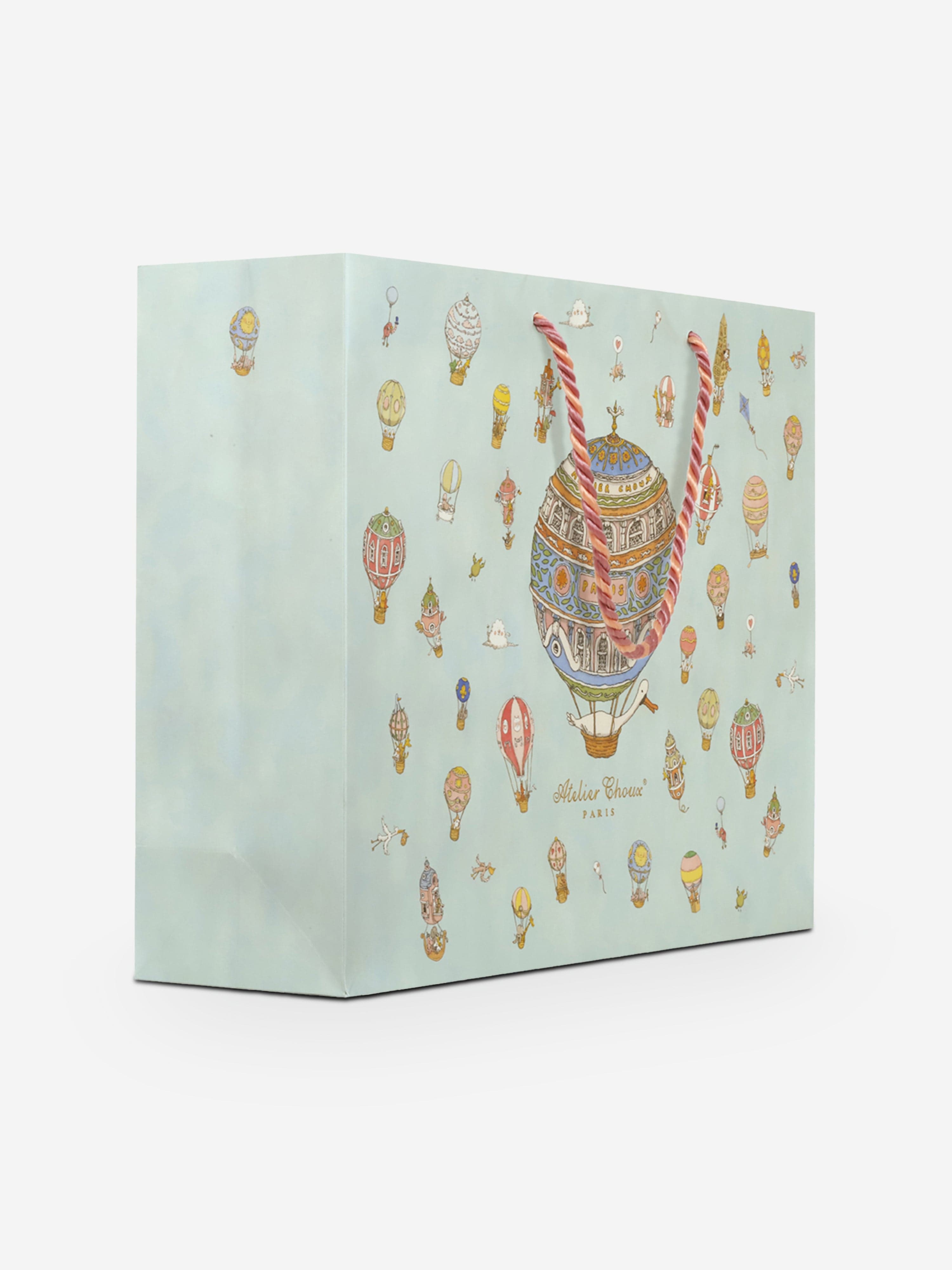 Atelier Choux Large Shopping Bag in Blue Cheap Sale Pick A Best