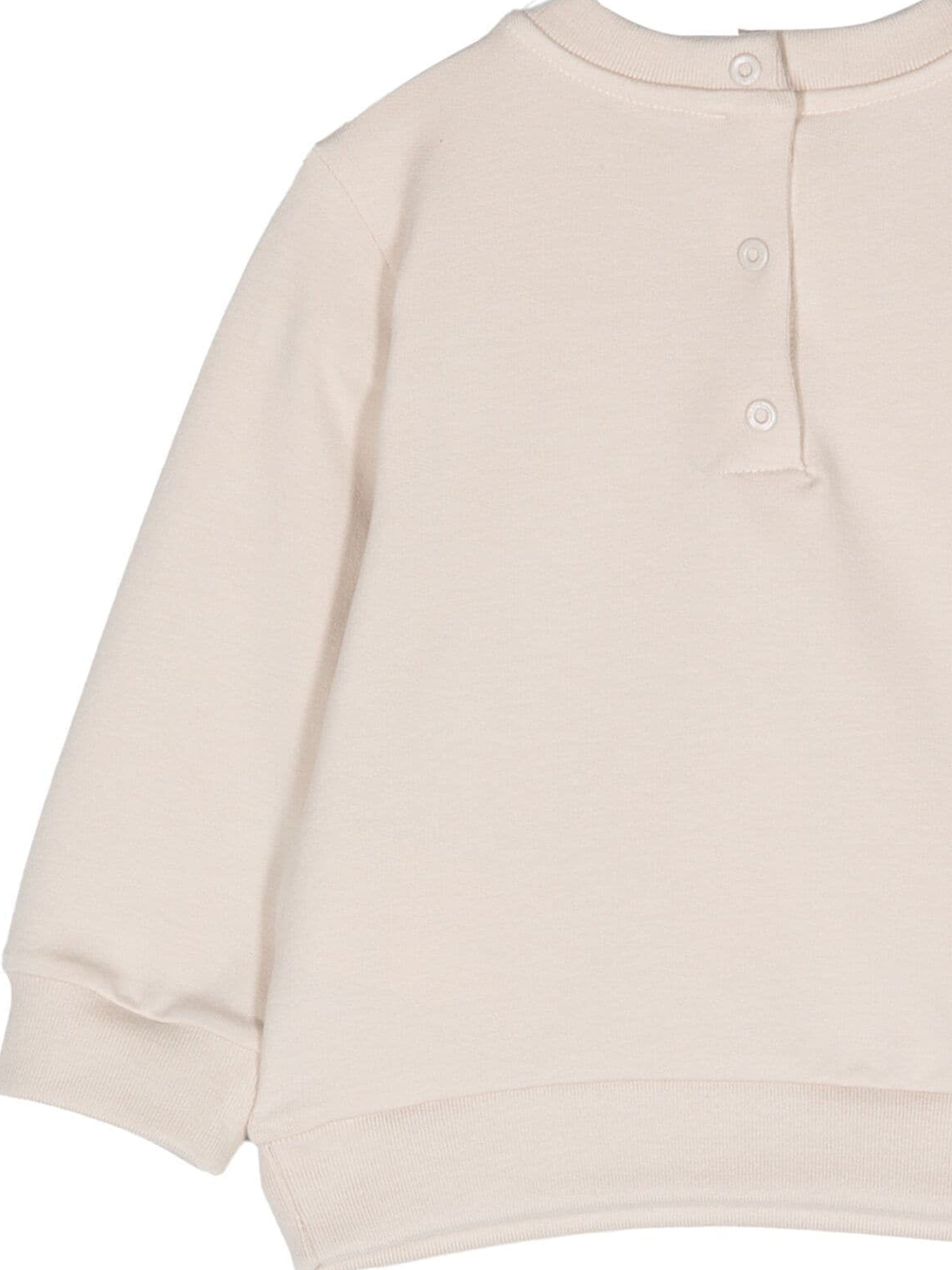 Fendi Baby Logo Sweatshirt in Beige Outlet Online Shop