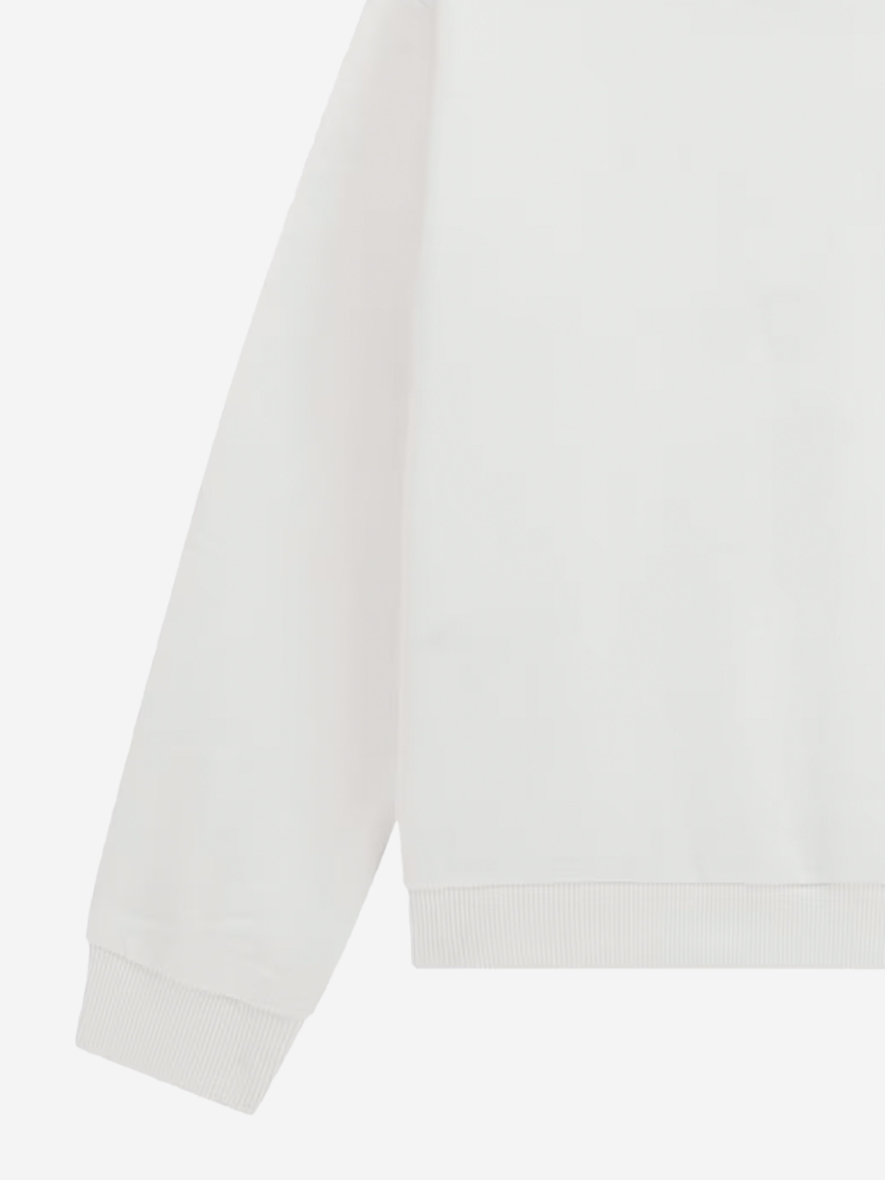 Boys Bear Sweatshirt in White Free Shipping Browse