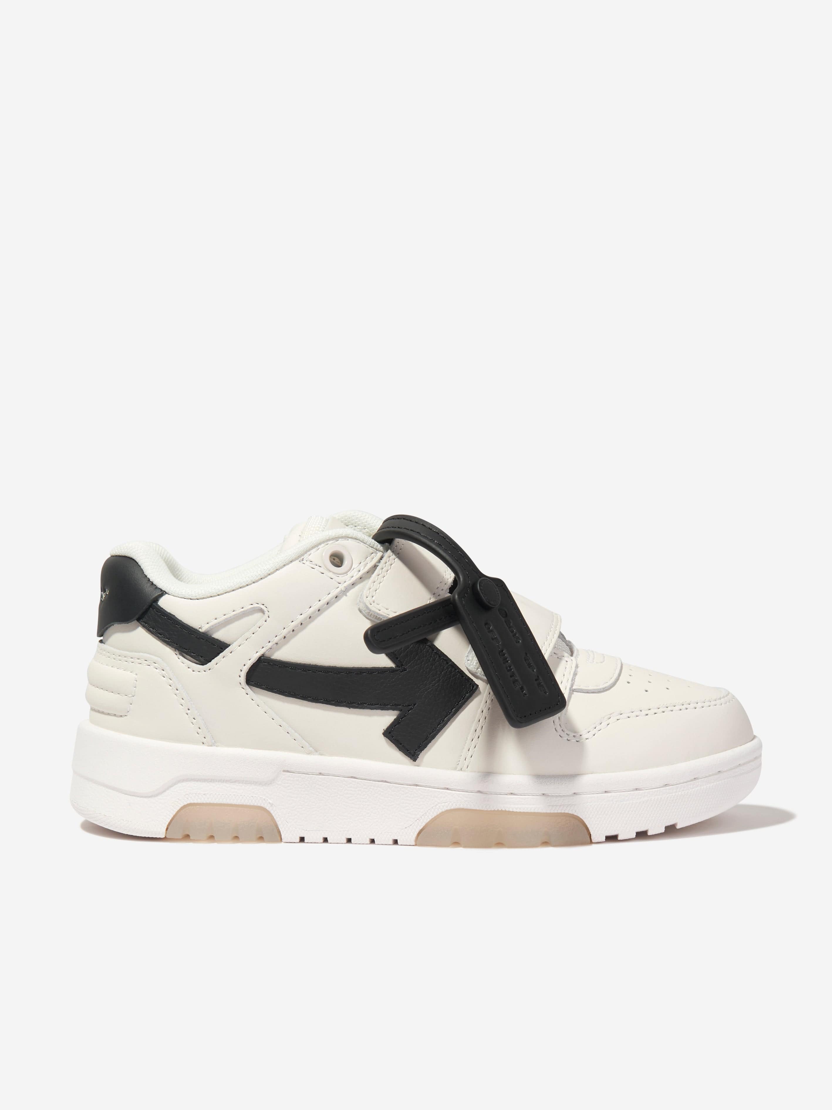 Off-White Kids Leather Out Of Office Straps Trainers in White Buy Cheap Best