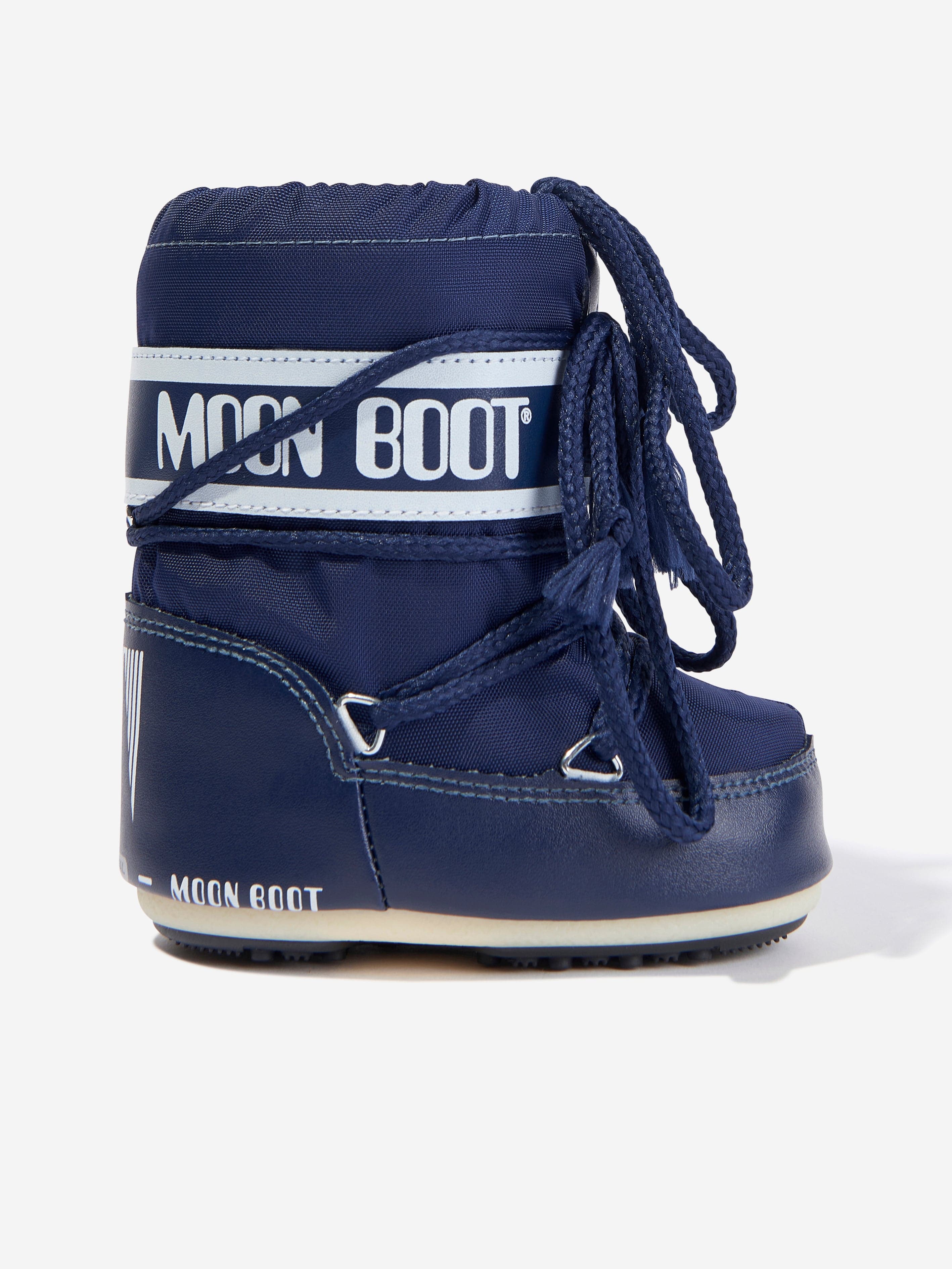 Moon Boot Baby Boys Icon Mini Boots in Blue Quality Free Shipping Low Pice