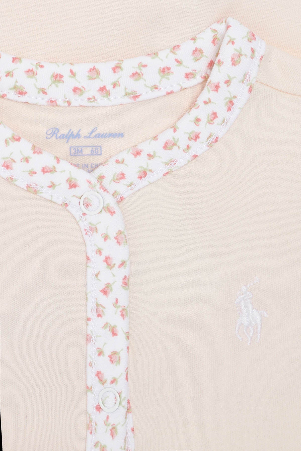 Ralph Lauren Baby Girls Cotton Babygrow in Pink Cheap Sale Footaction