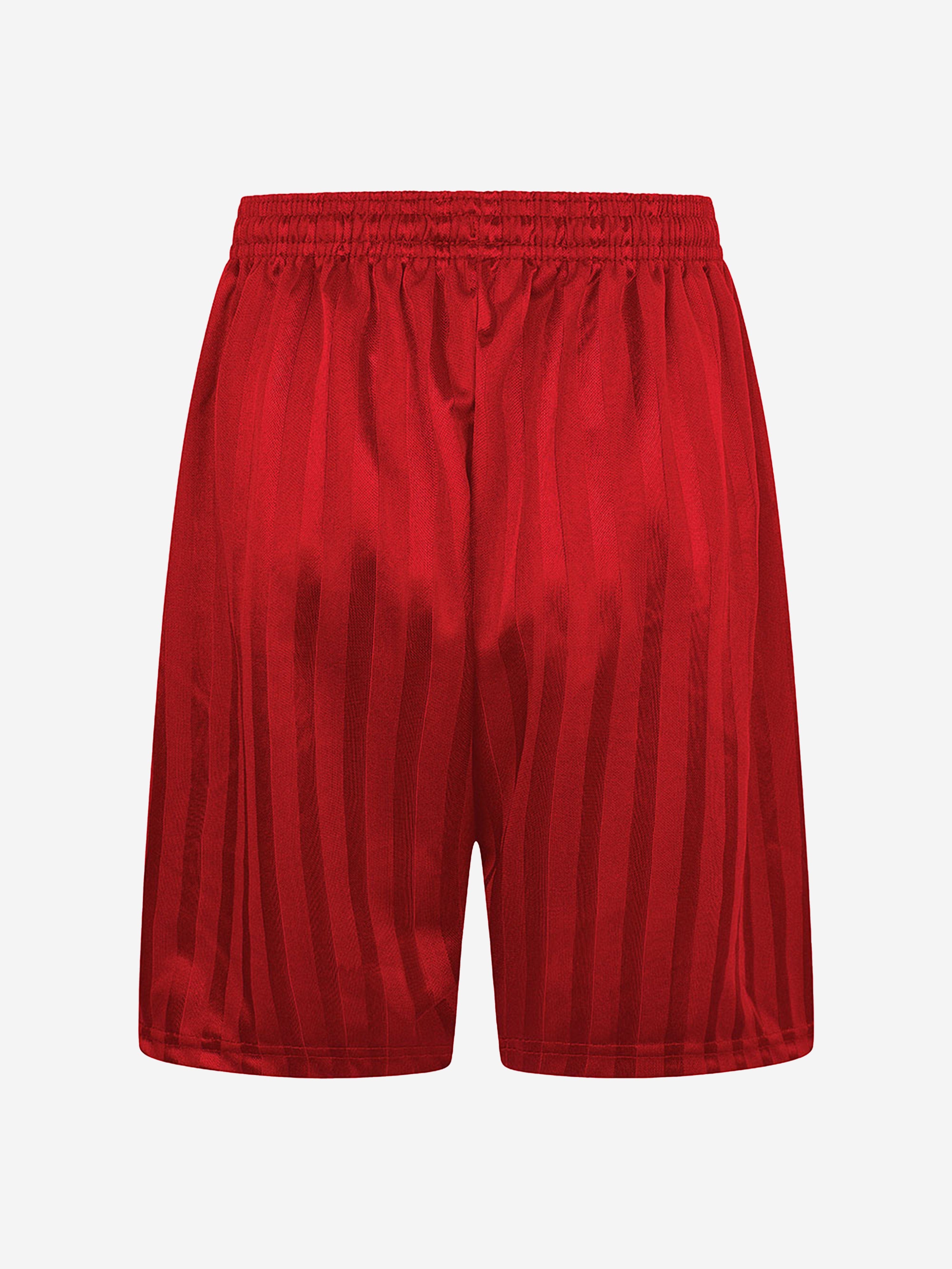 Zeco Kids School Shadow Stripe Shorts in Red Sast Cheap Pice