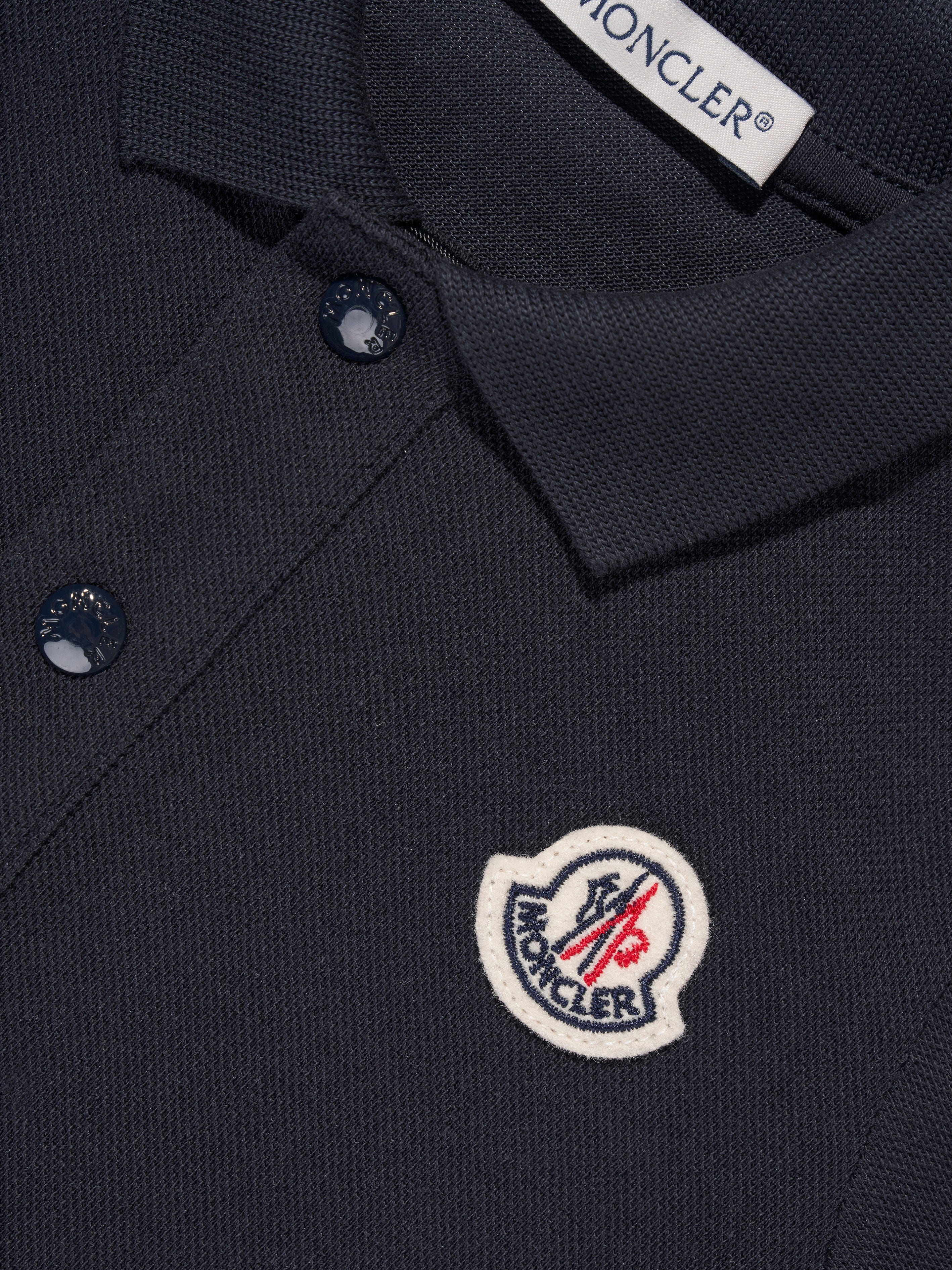 Moncler Enfant Baby Boys Polo Shirt in Navy Buy Cheap Discounts