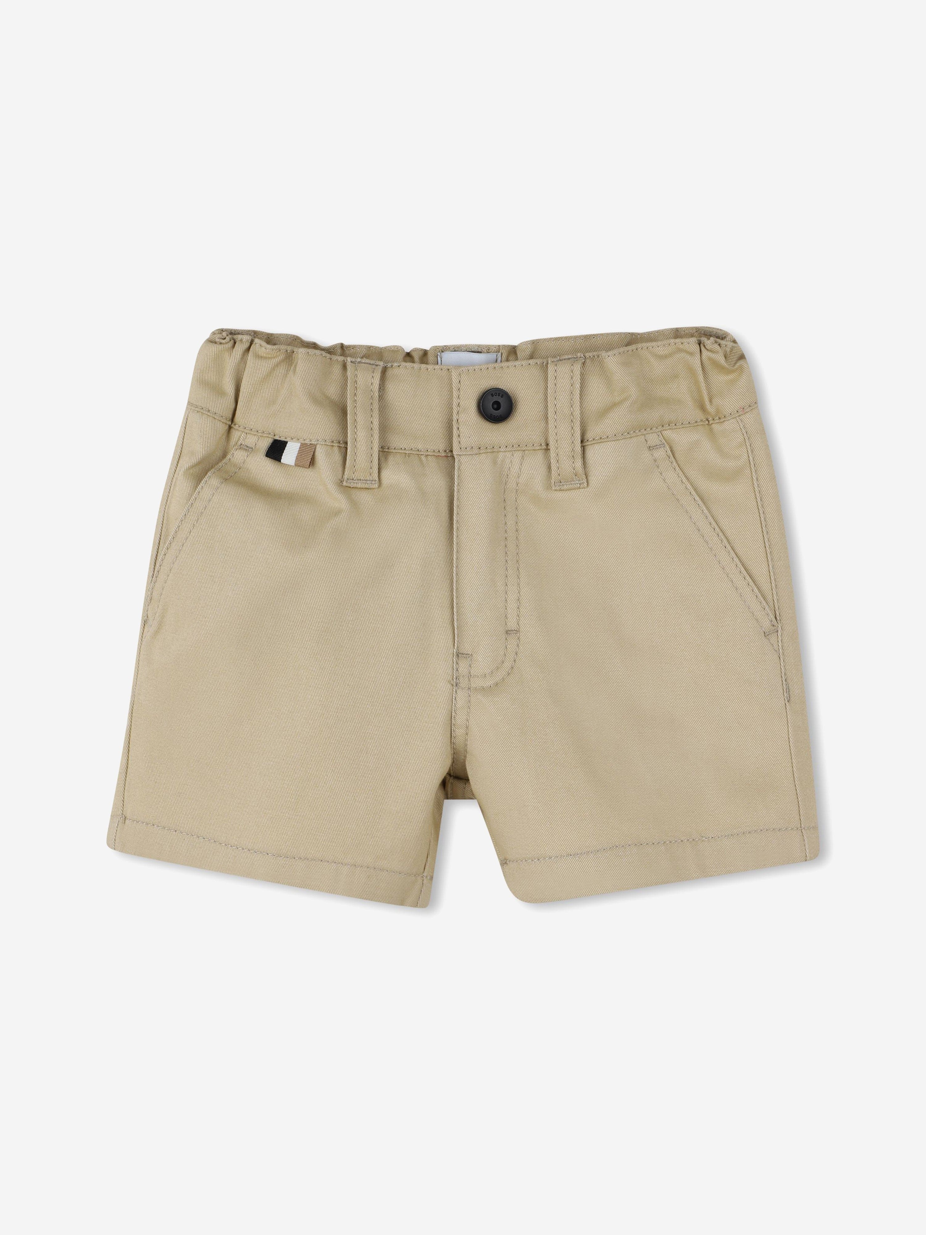 BOSS Baby Boys Chino Shorts in Beige Cheap Pick A Best